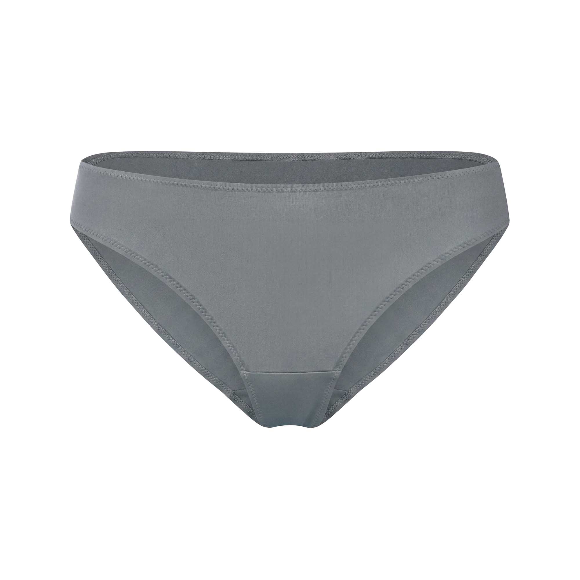 Unterwäsche, Höschen, Slip, Stoff, Grau