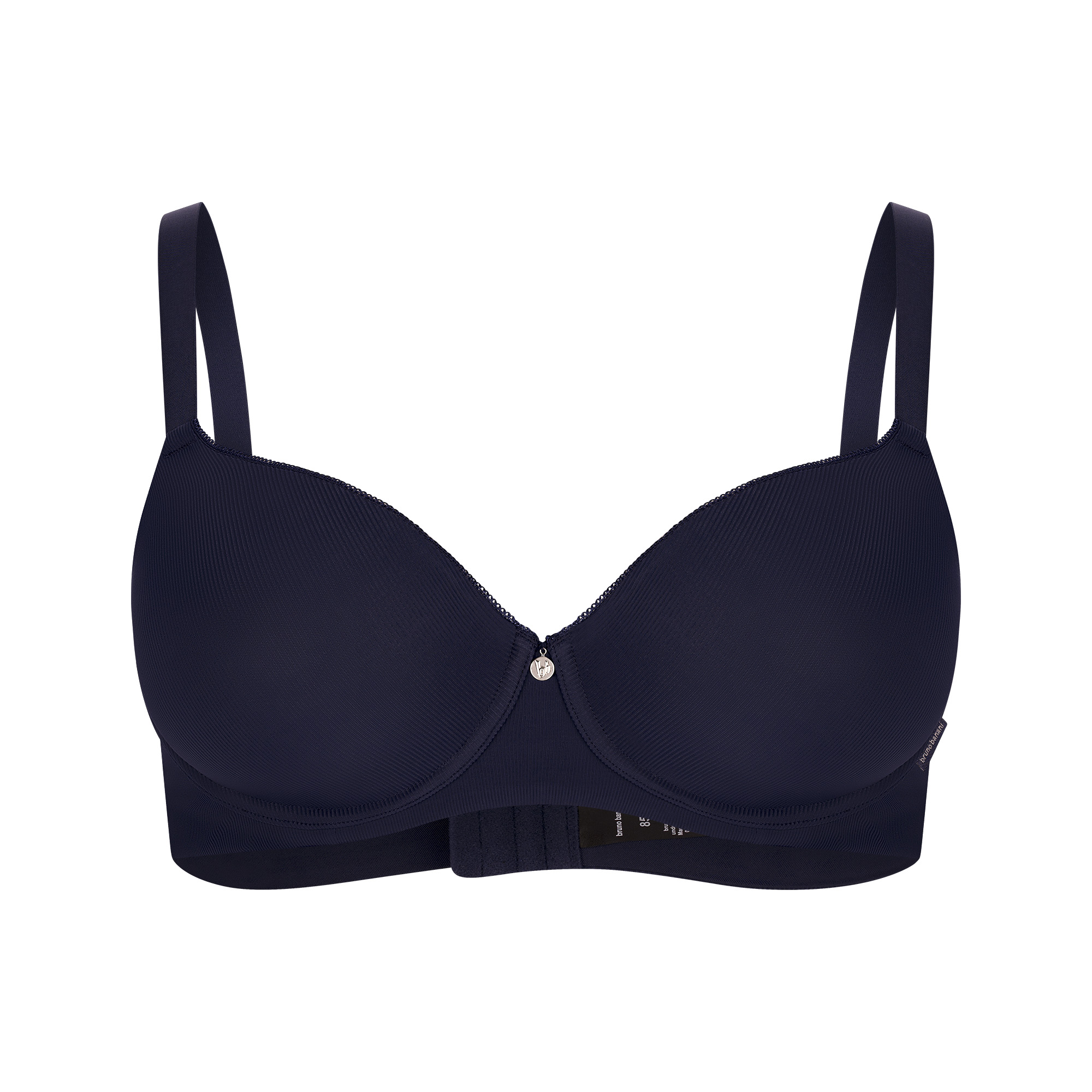 BH, Büstenhalter, Dunkelblau, Padded, Bügelträger