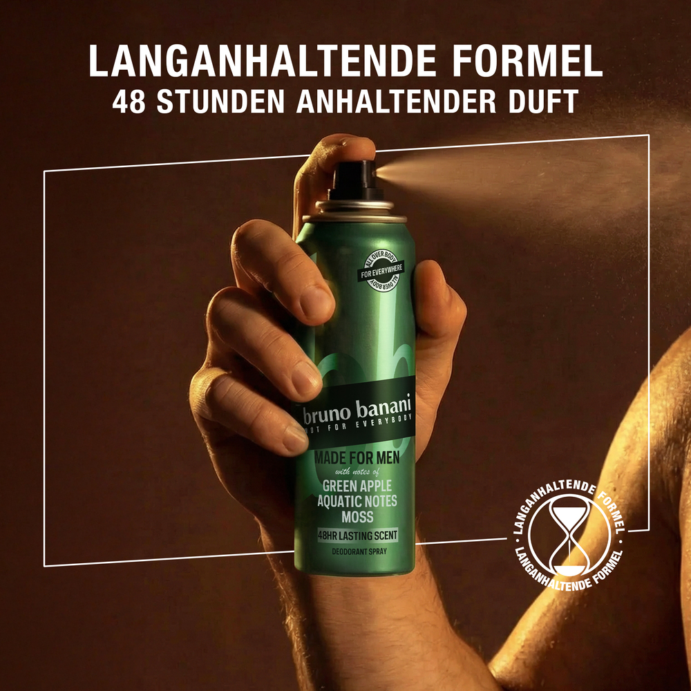 Deodorant, Spray, Grün, Aromen, Moos