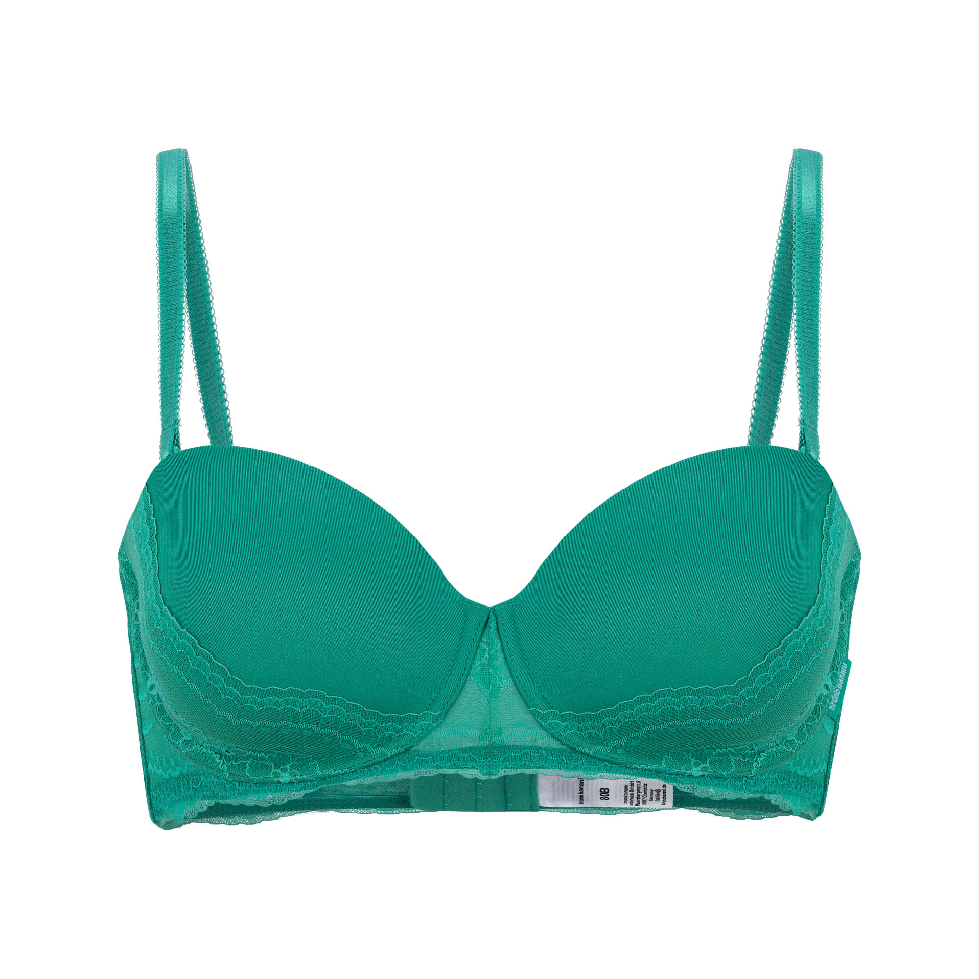 BH, Push-up, Grün, Spitze, Träger