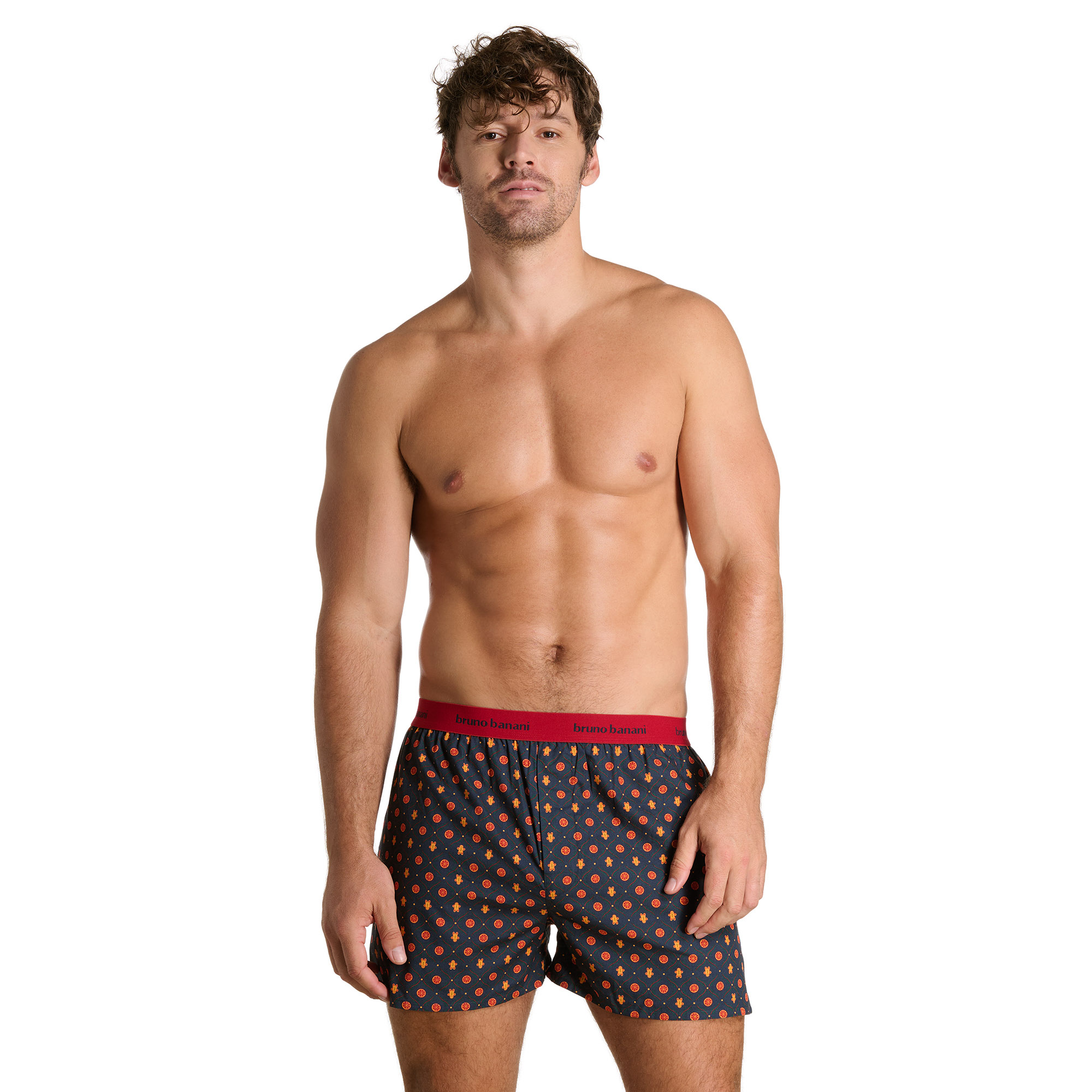 Boxershort Merry Christmas Bund aussen