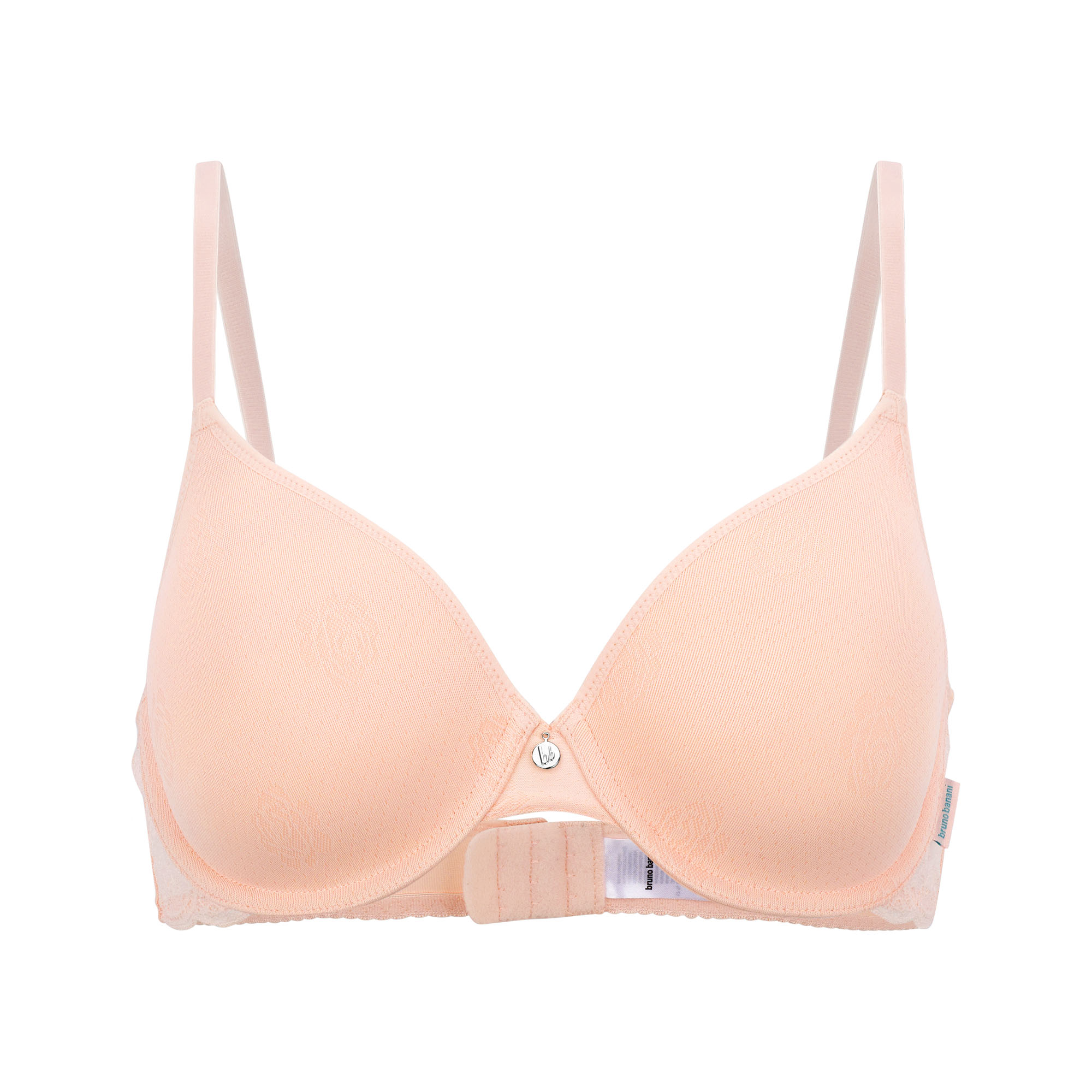 BH-BH, Kleidung, BH, Spitzenstoff, Pfirsich