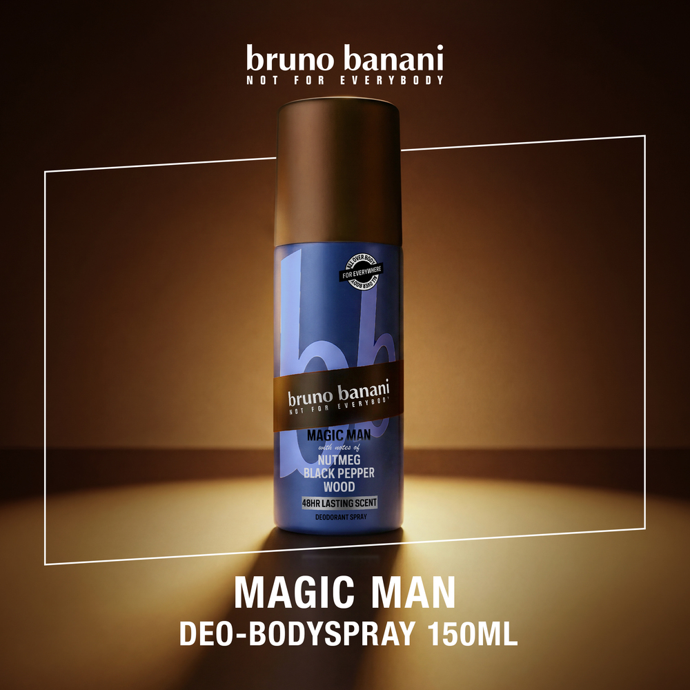 deo-bodyspray, 150ml, schwarzer pfeffer, holz, sprühflasche