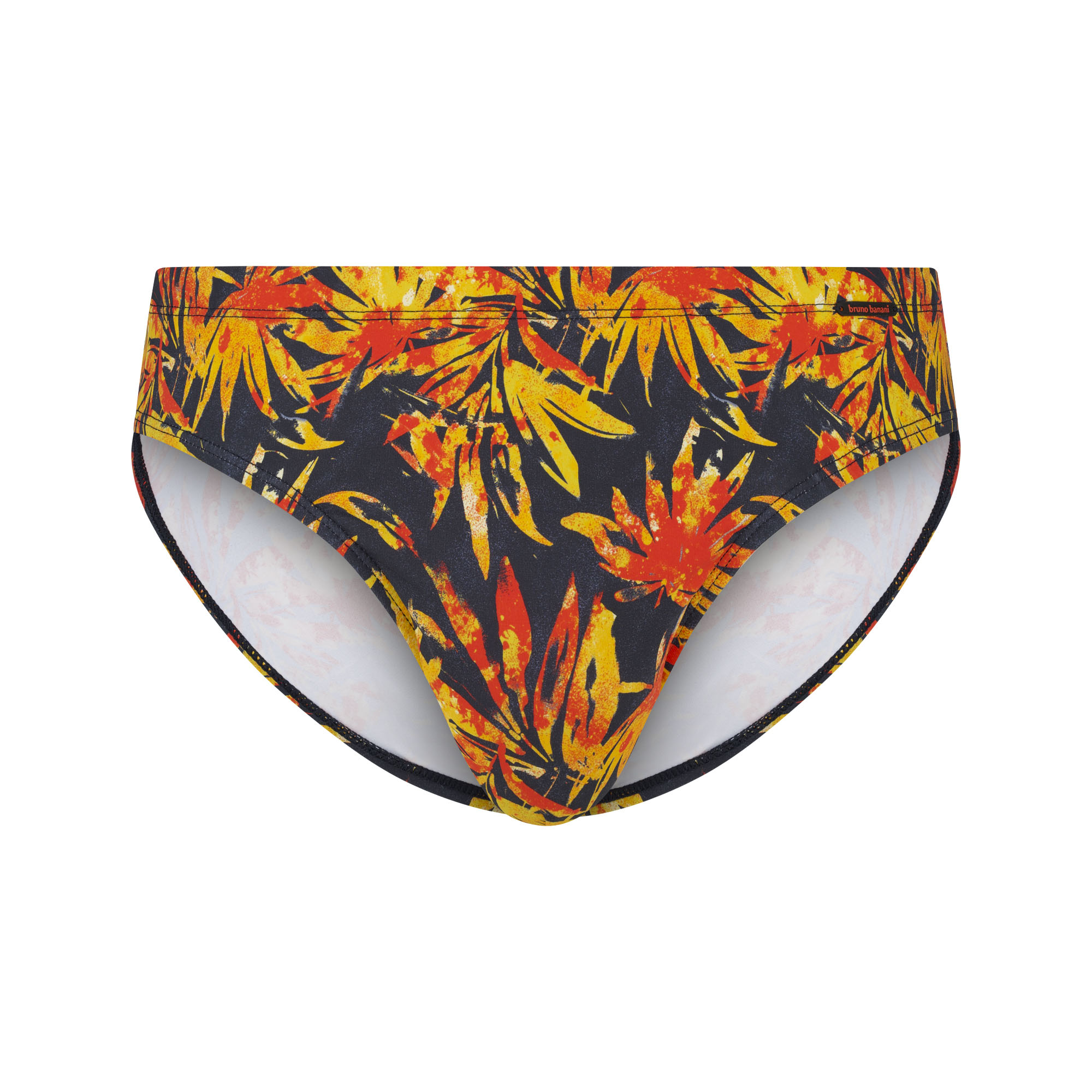 Bikini-Unterteil, Bademode, Blumenmuster, Helle Farben, Tiefer Bund