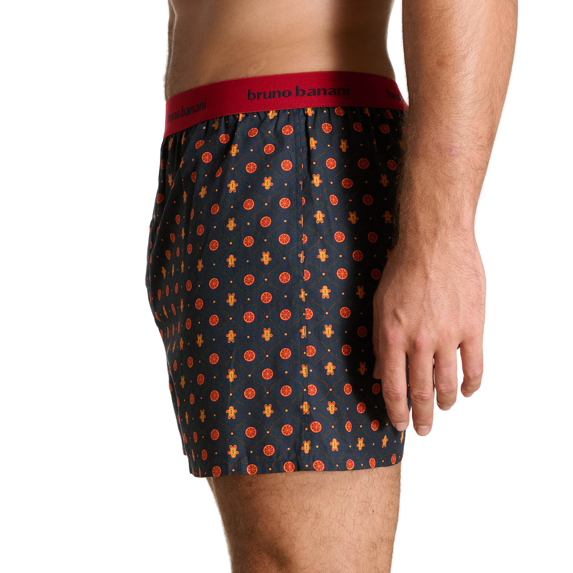 Boxershort Merry Christmas Bund aussen