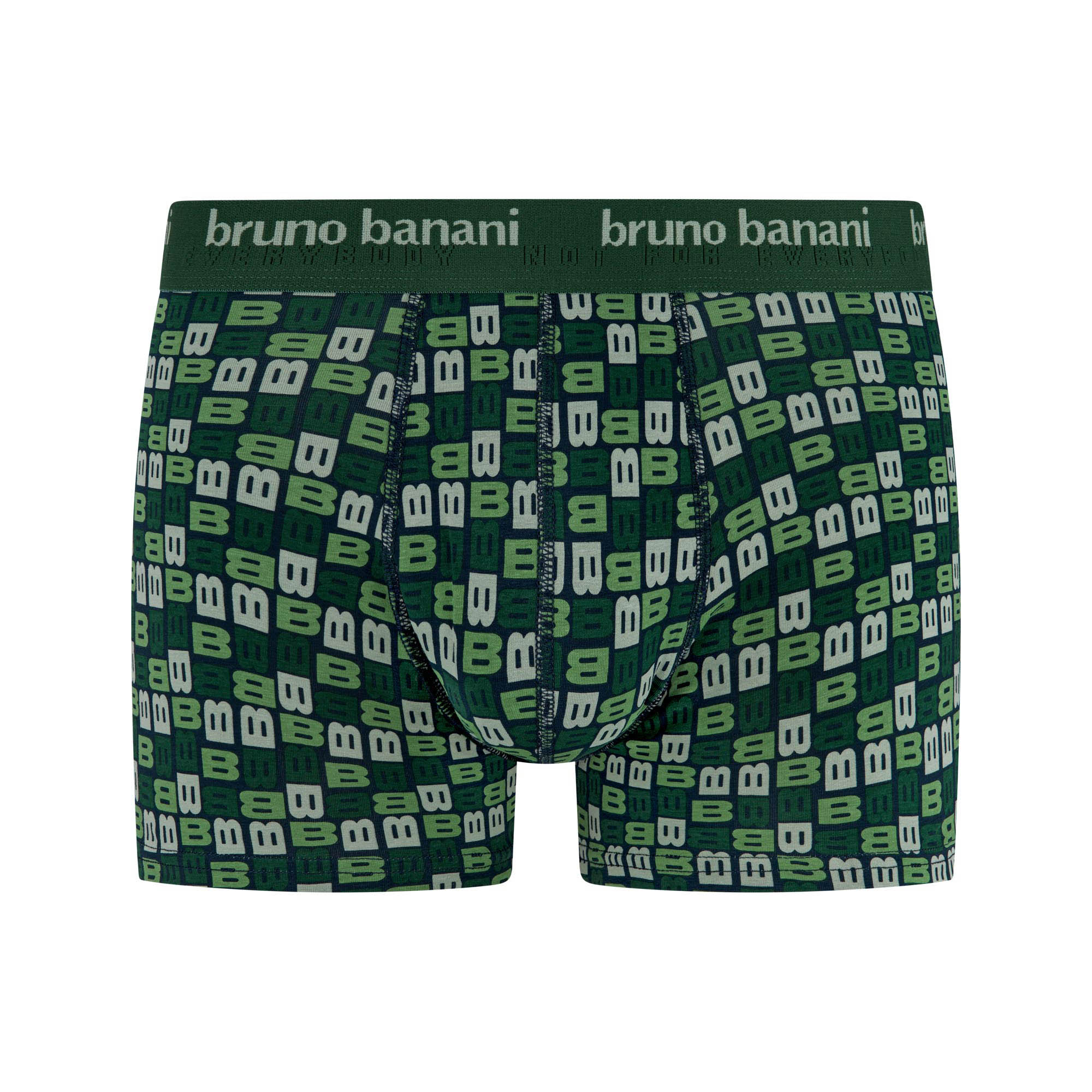 Boxershorts, Unterwäsche, Druckmuster, Grün, B-Muster