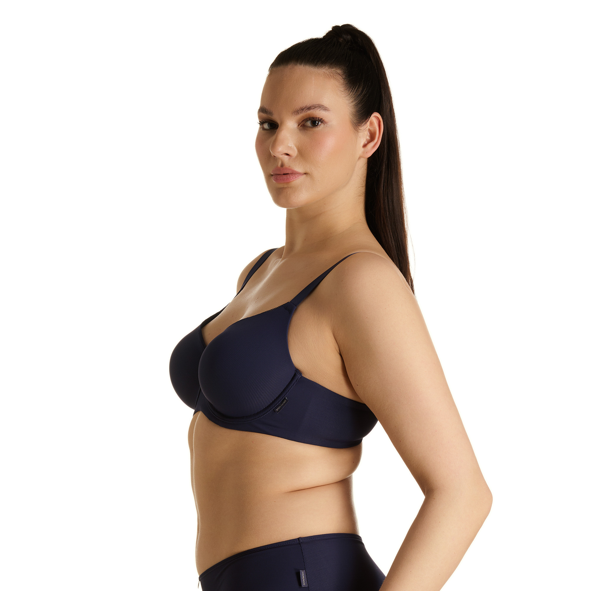 BH BH, BH, marineblau, gefütterte cups, verstellbare Träger