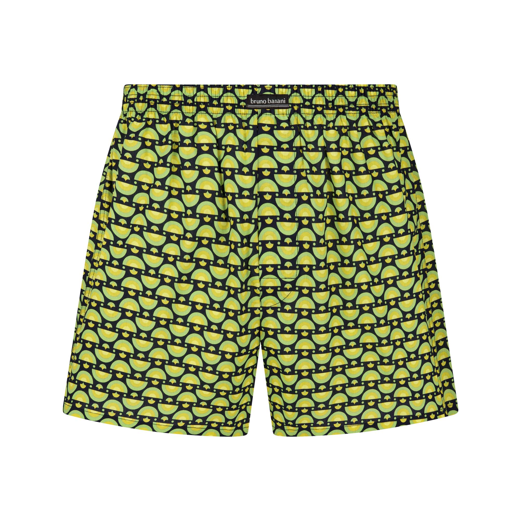 navy/grün/gelb print