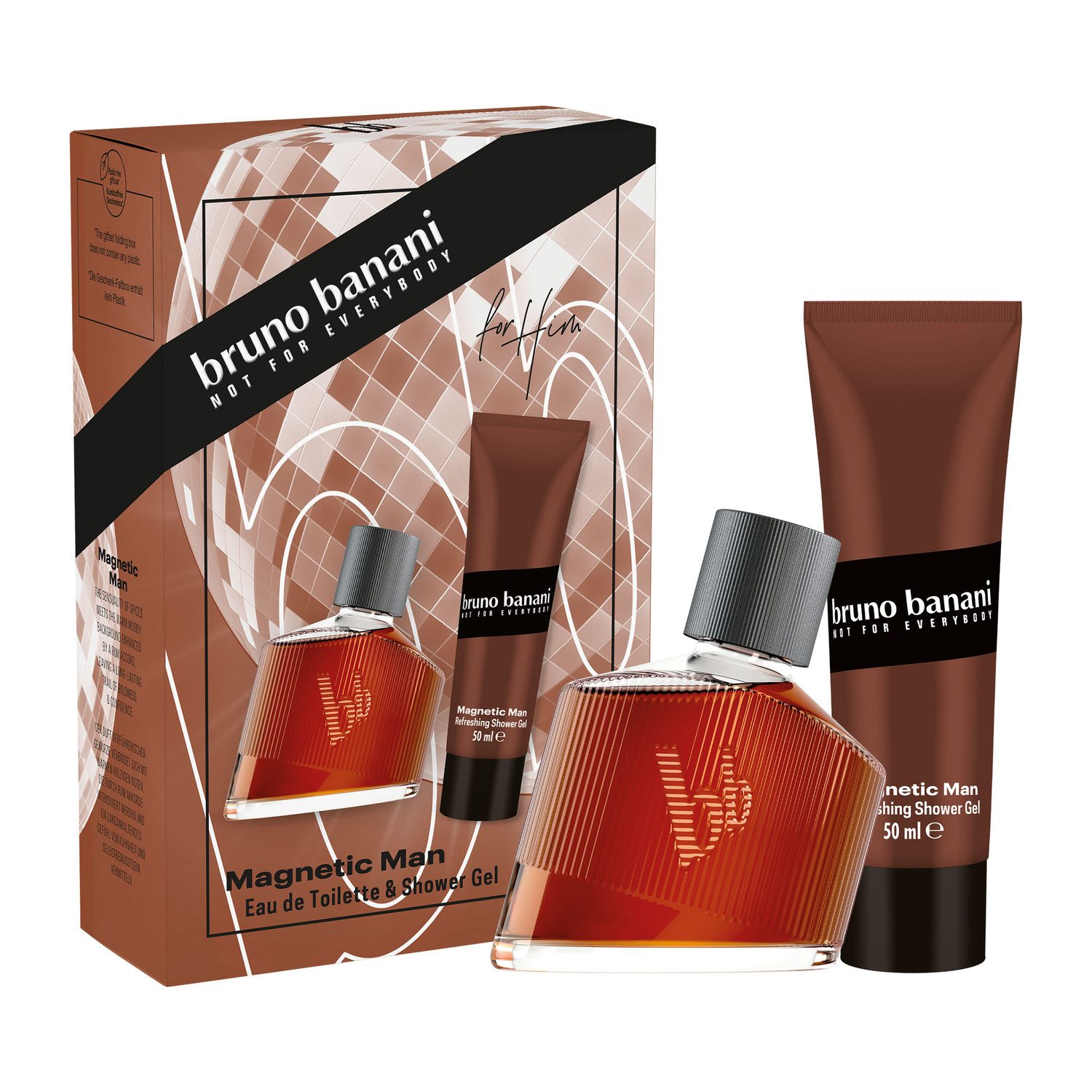 Magnetic Man Geschenkset EdT 30 ml/ SG 50ml Magnetic Man Geschenkset EdT 30 ml/ SG 50ml