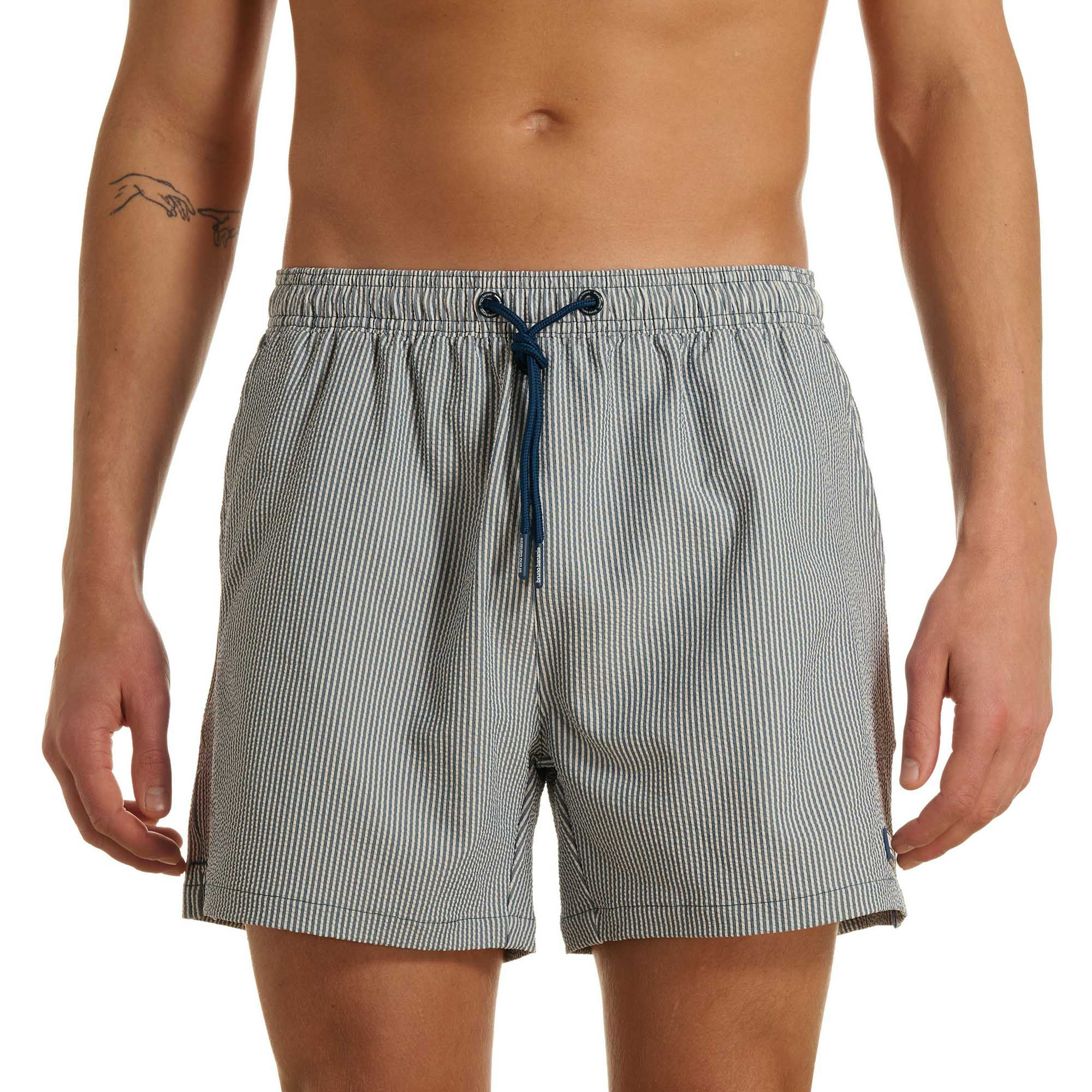 kurze hosen, shorts, Streifenmuster, Kordelzug, leichter stoff