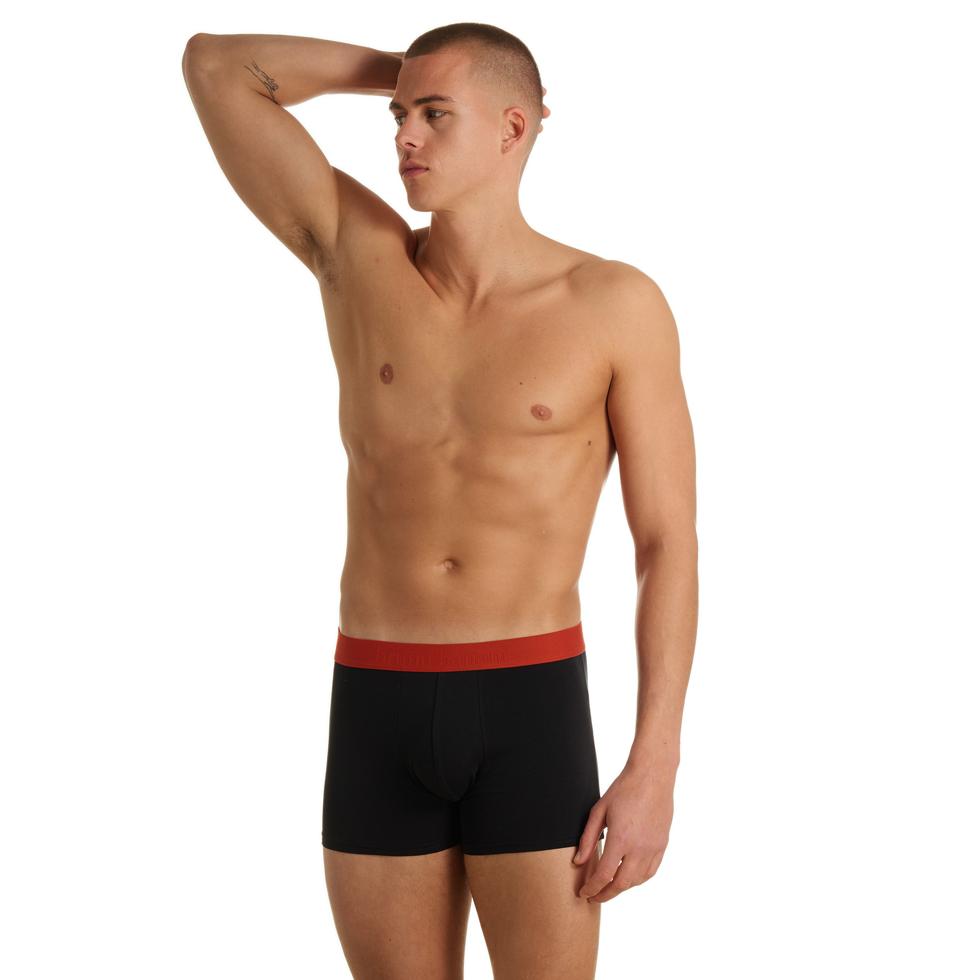 Unterwäsche, Boxer, Schwarz, Elastischer Bund, Herrenunterwäsche