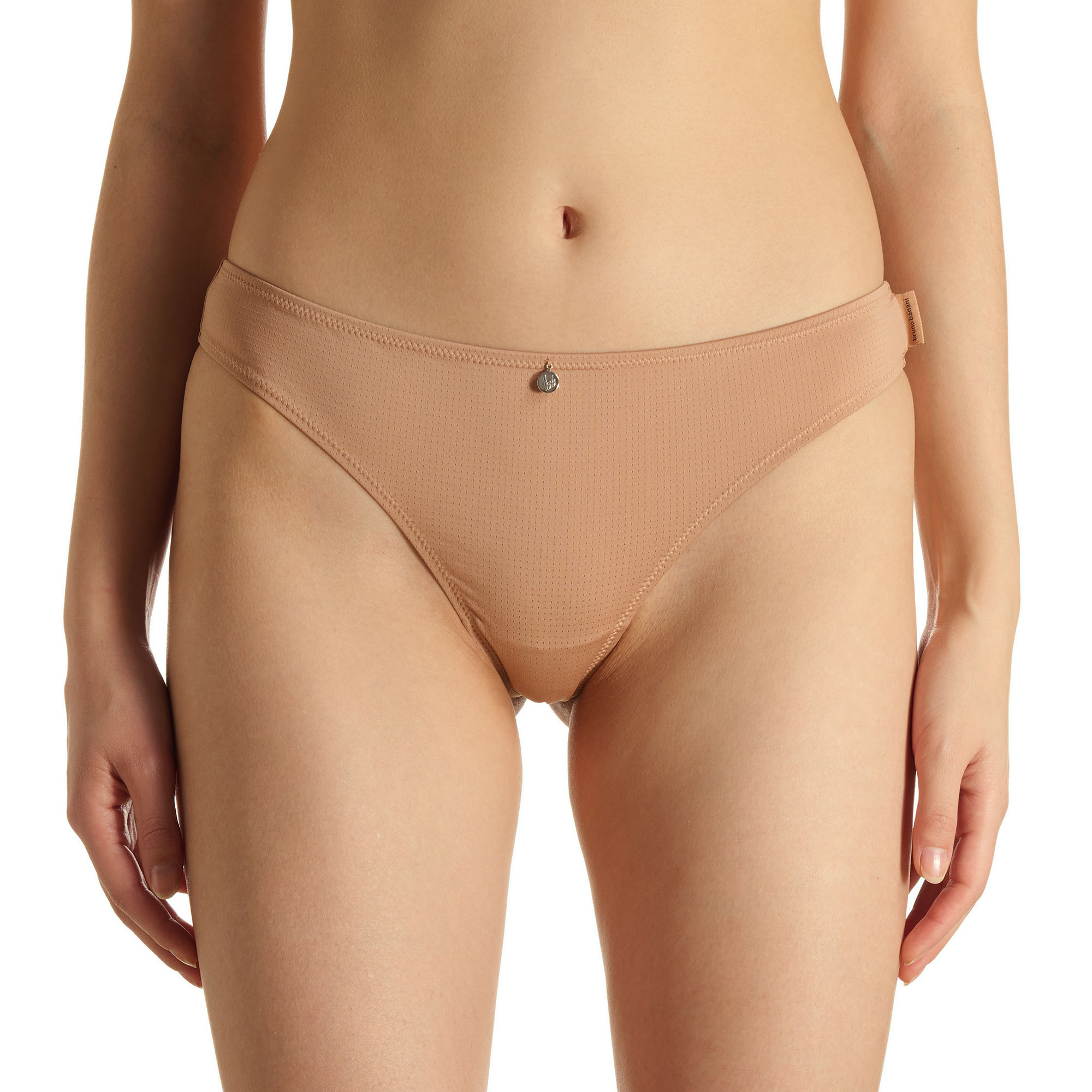 Unterwäsche, Beige, Höschen, Perforierte Optik, Bequeme Passform