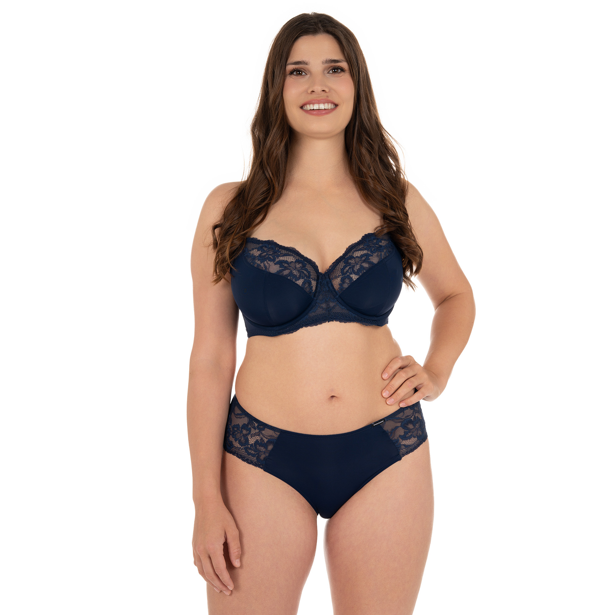 Non Padded Wire Bra Berenice mit Spitze Unterwäsche, BH, Person, Frau