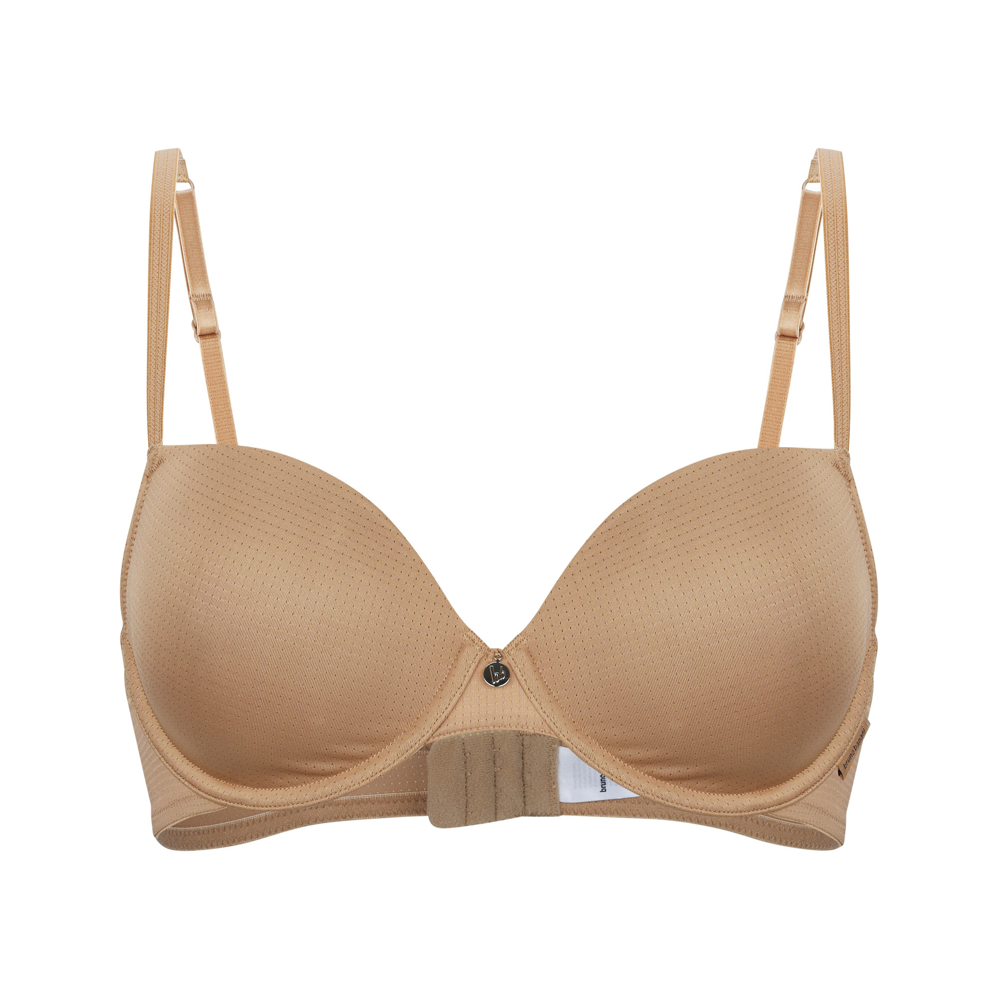 BH-Top, Beige, Damen-BH, Schalen-BH, Perforation