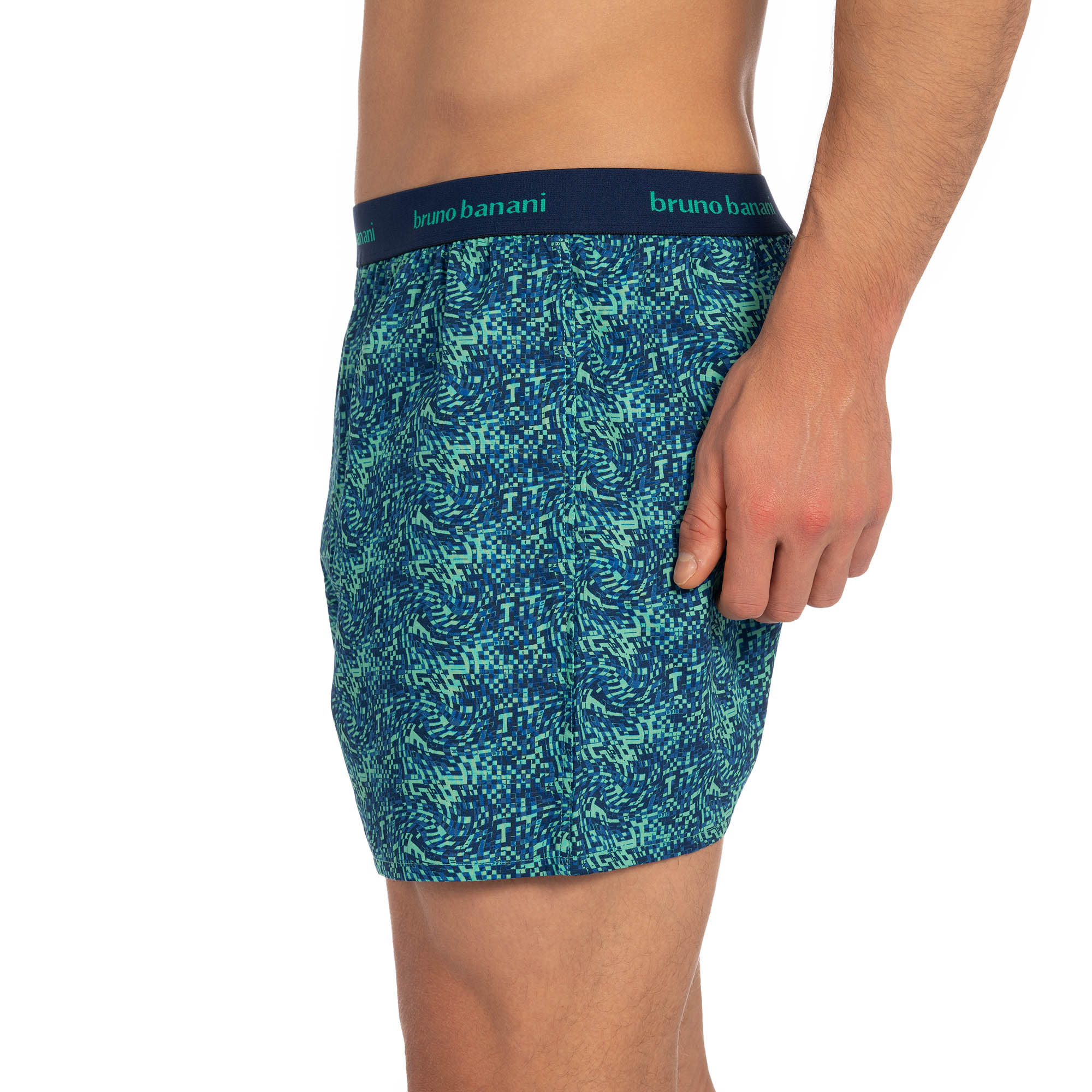 Boxershort Mosaic Twist Bund aussen Bekleidung, Rock, Kurze Hosen, Minirock