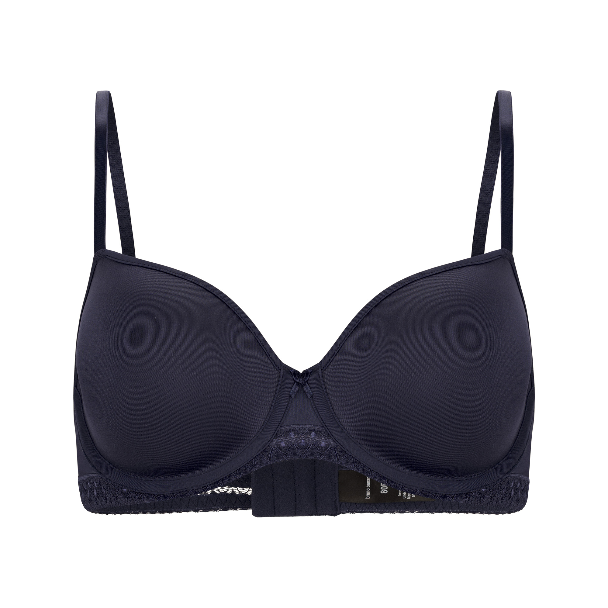 BH*-unterwired, marineblau, BH, gepaddet, Spitze