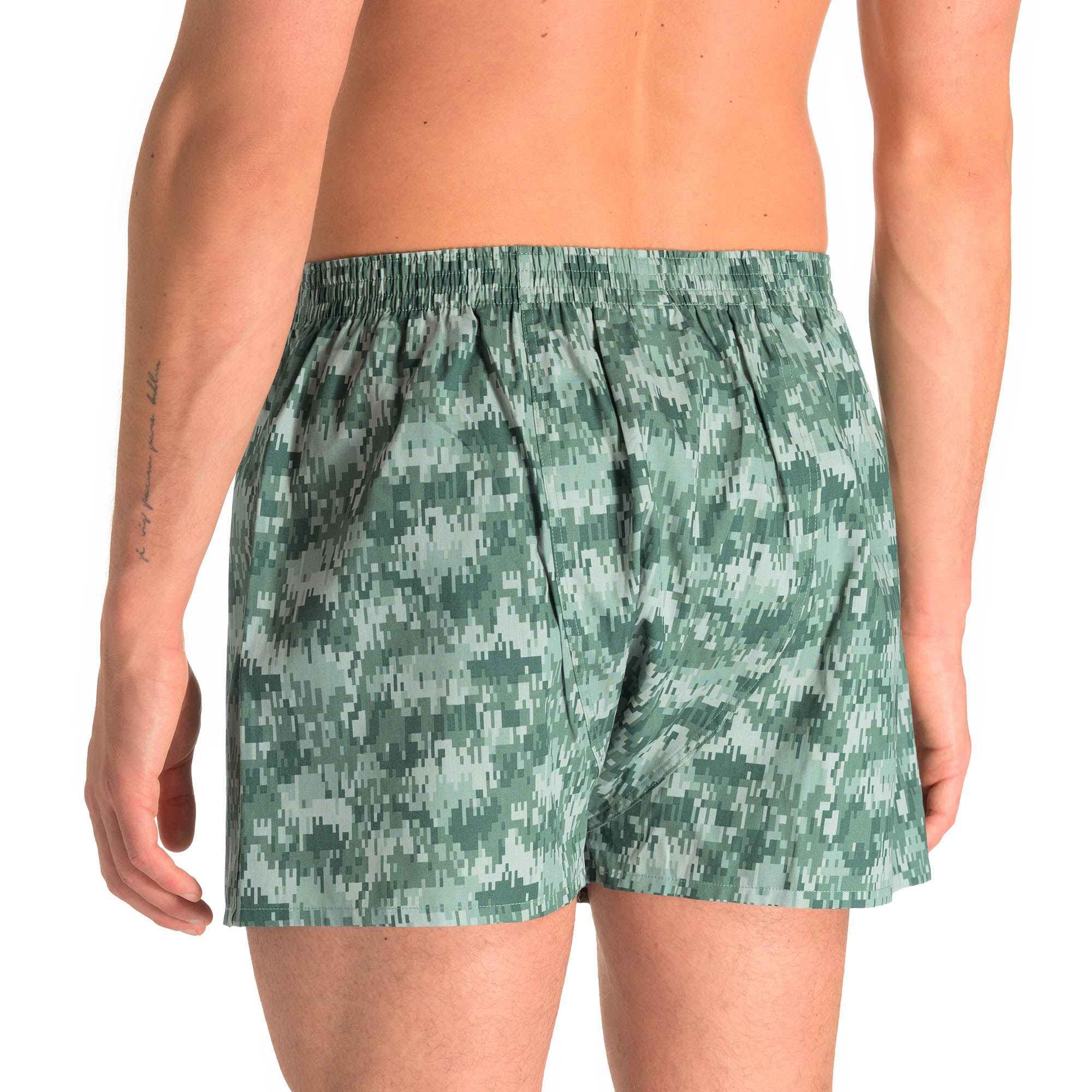 Boxershort Pixelated waistband inside Bekleidung, Kurze Hosen