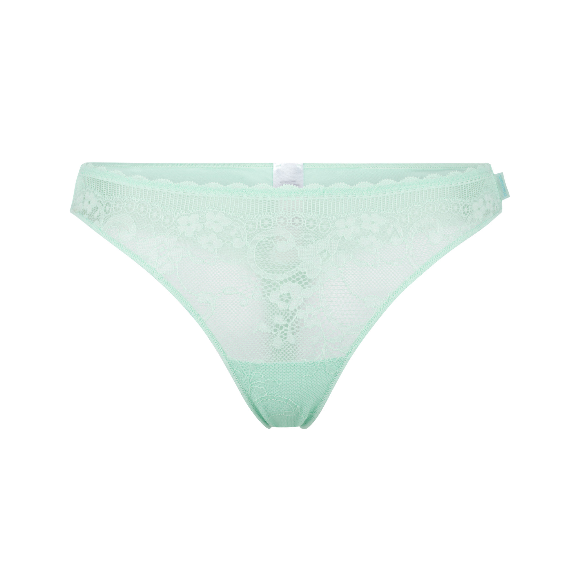 Unterwäsche, Slip, Spitze, Mintgrün, Lace