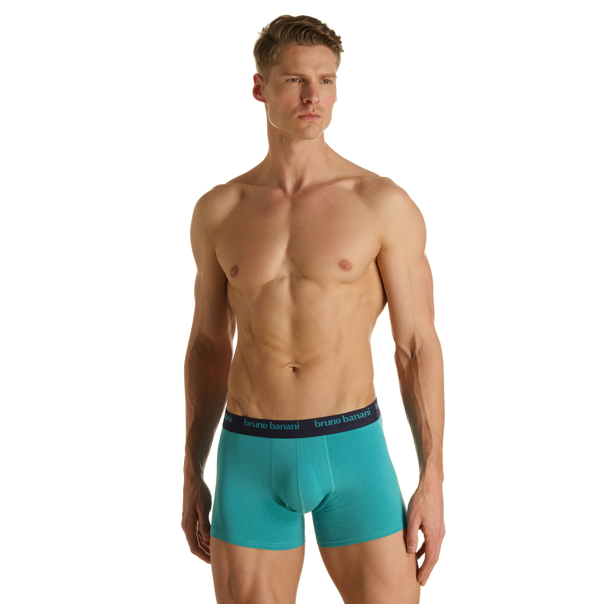 Boxer shorts, Türkis, Athletic underwear, Elastischer Bund, Kurze Unterwäsche