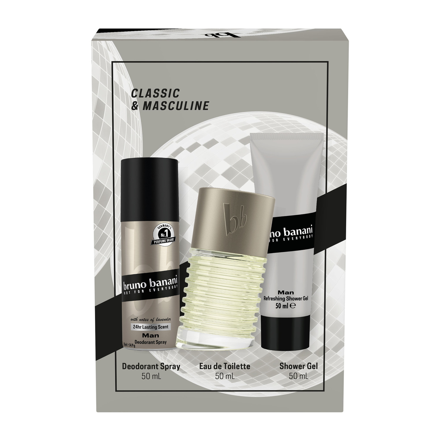 bb Man Geschenkset EdT 50ml / SG 50ml ( Deo 50ml