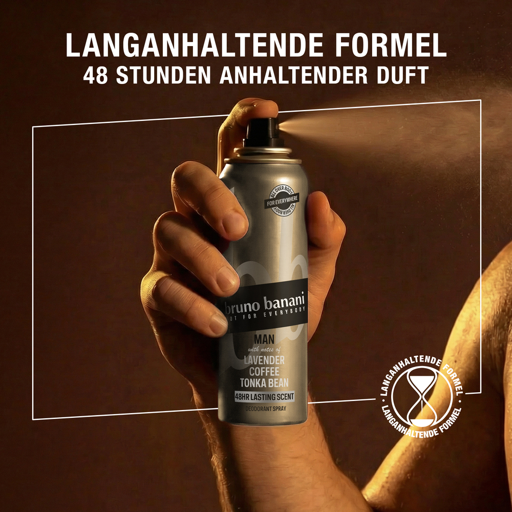 Deodorant, Spray, Mann, Lavendel, Tonka-Bohne