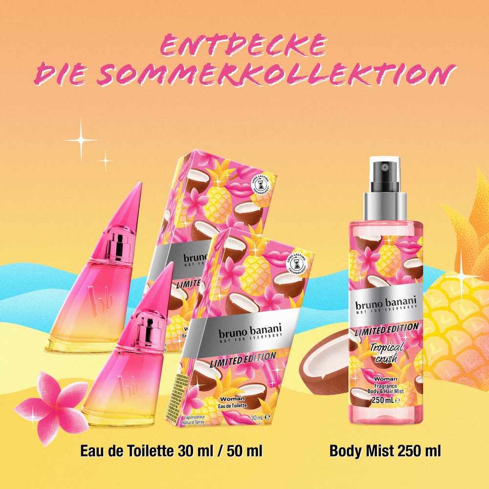 Parfum, Body Mist, Limited Edition, Tropical, Ananas