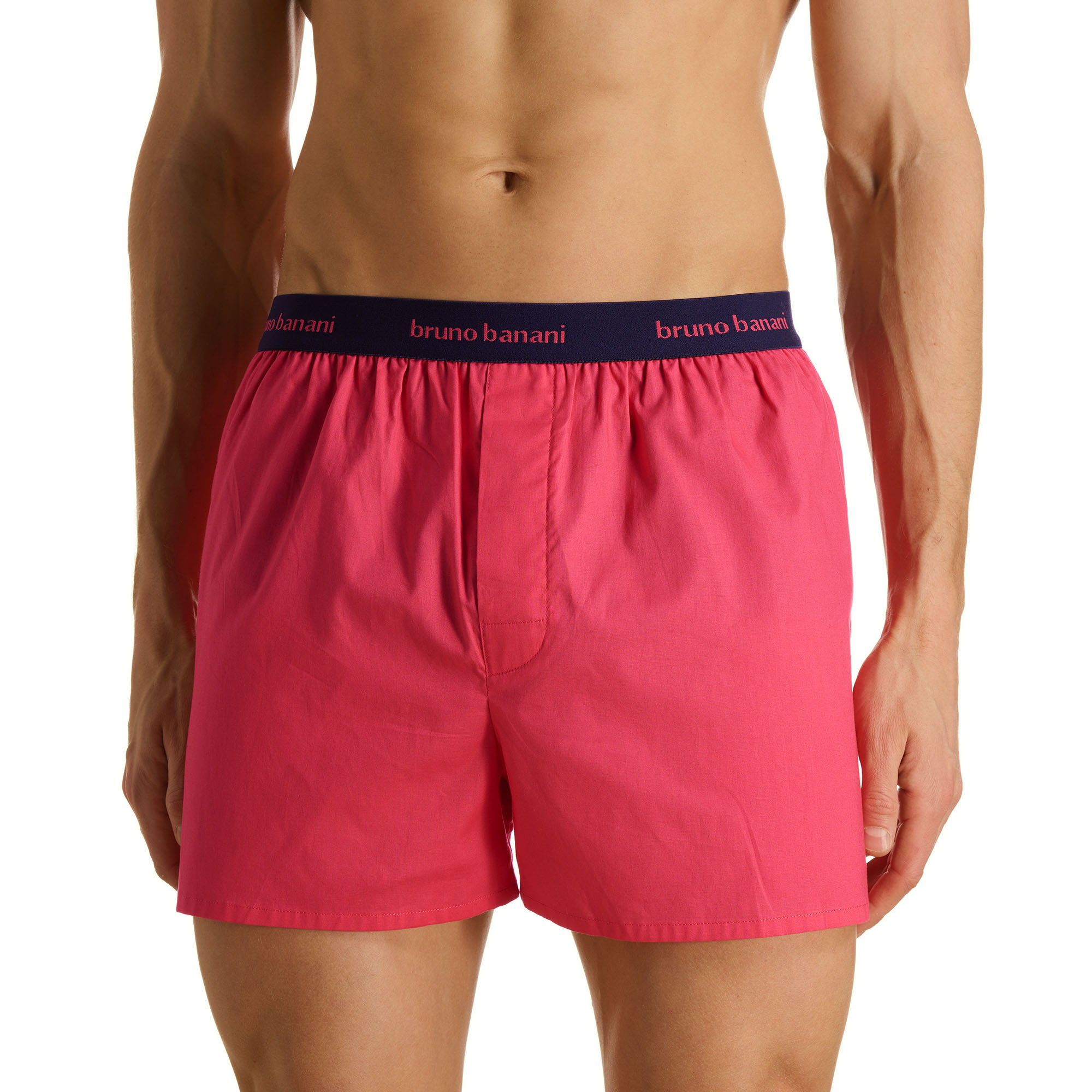 Boxershorts, Pink, Elastischer Bund, bruno banani, Shorts