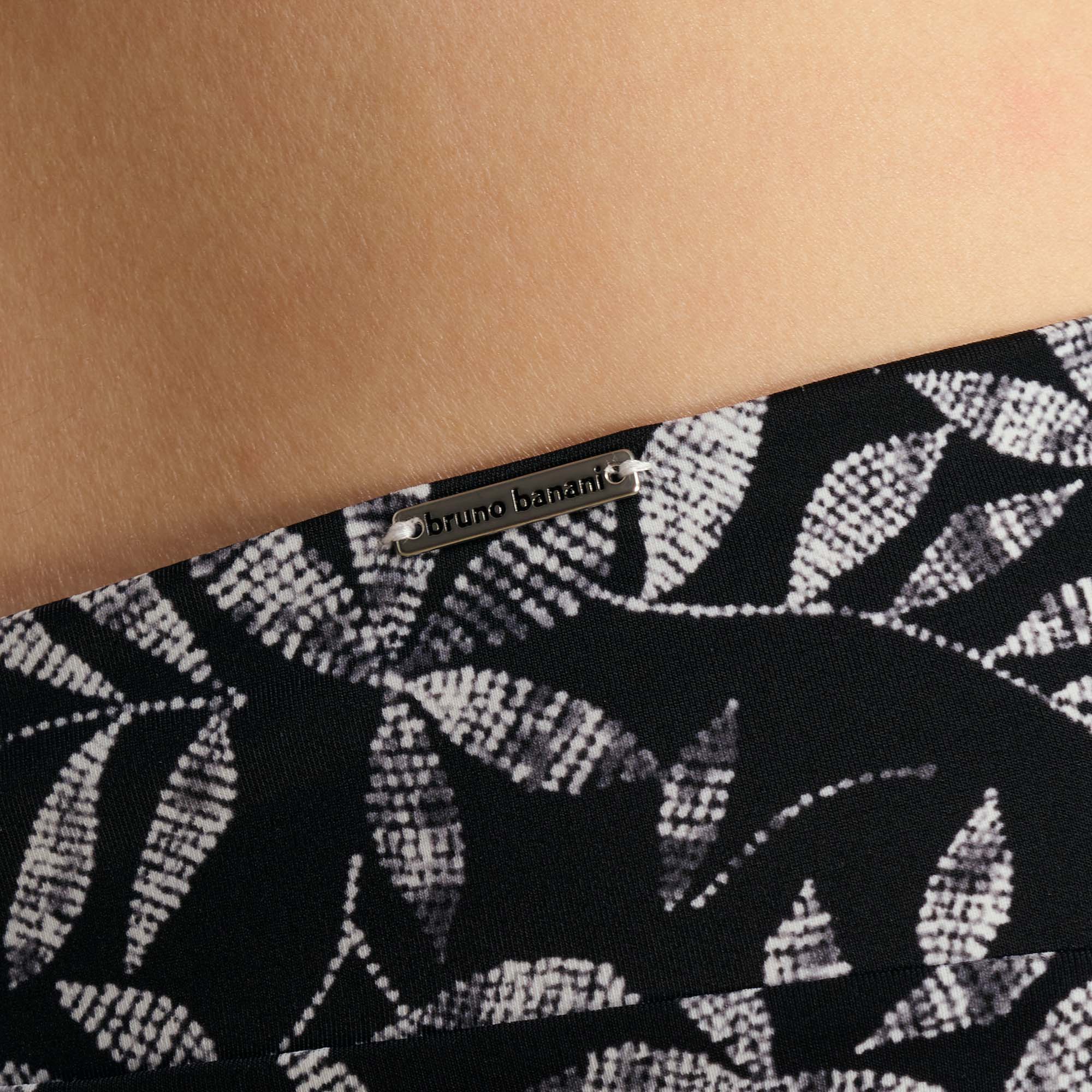 top, pattern, schwarz, weiß, stoffetikett