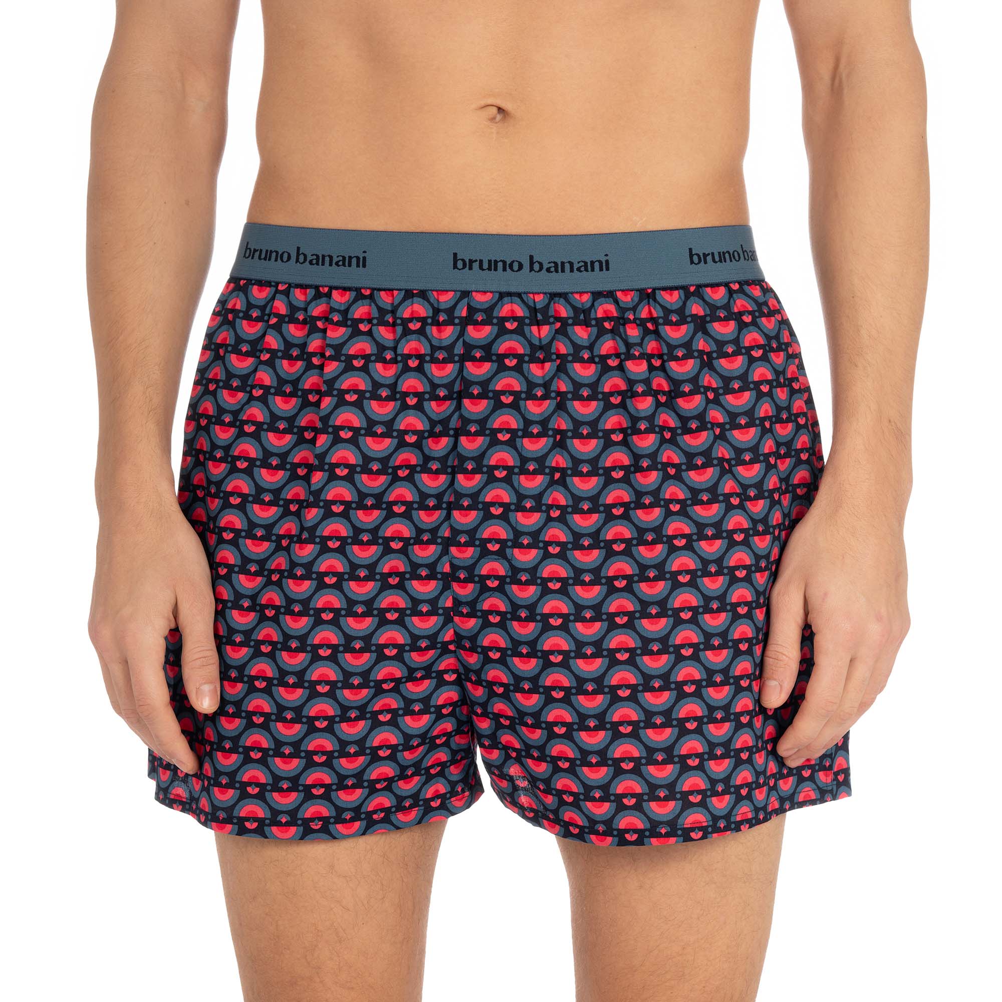 Boxershort Semi Swing Bund aussen Bekleidung, Kurze Hosen, Unterwäsche