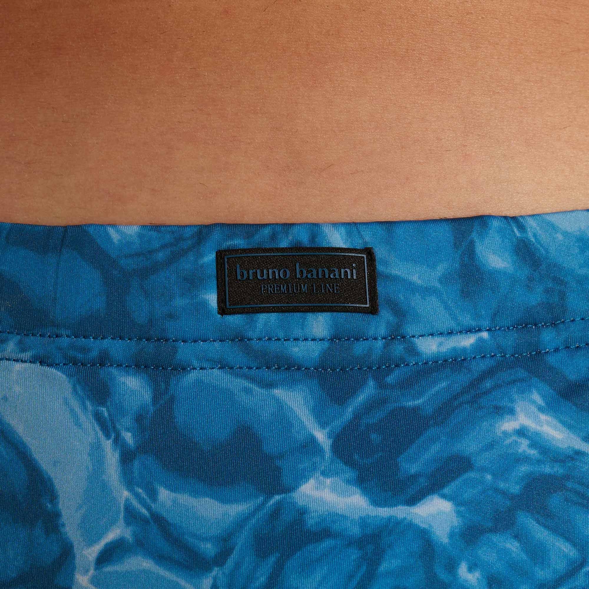 泳, Badehose, Blau, Muster, Marke sichtbar?