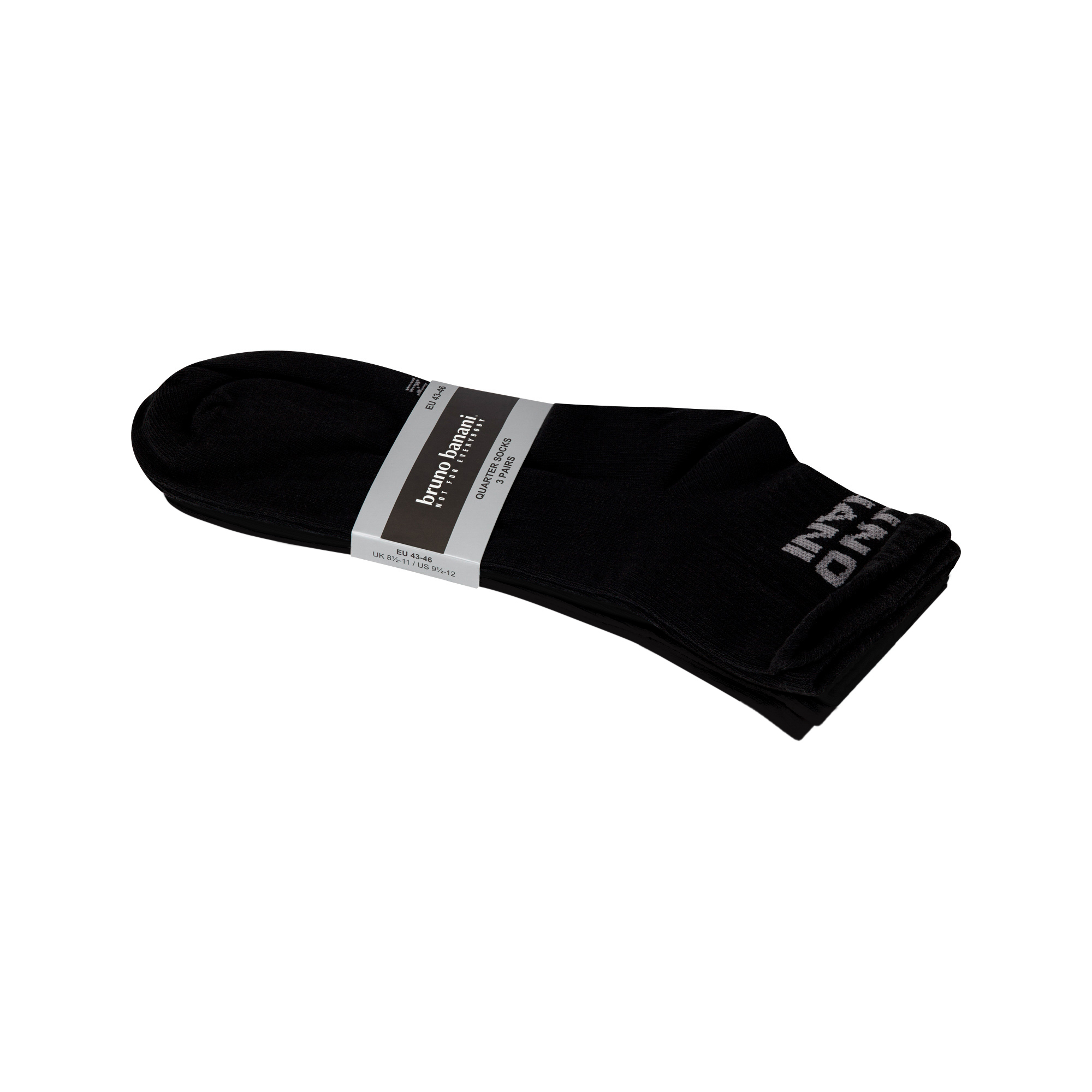 3Pack Quarter Socks