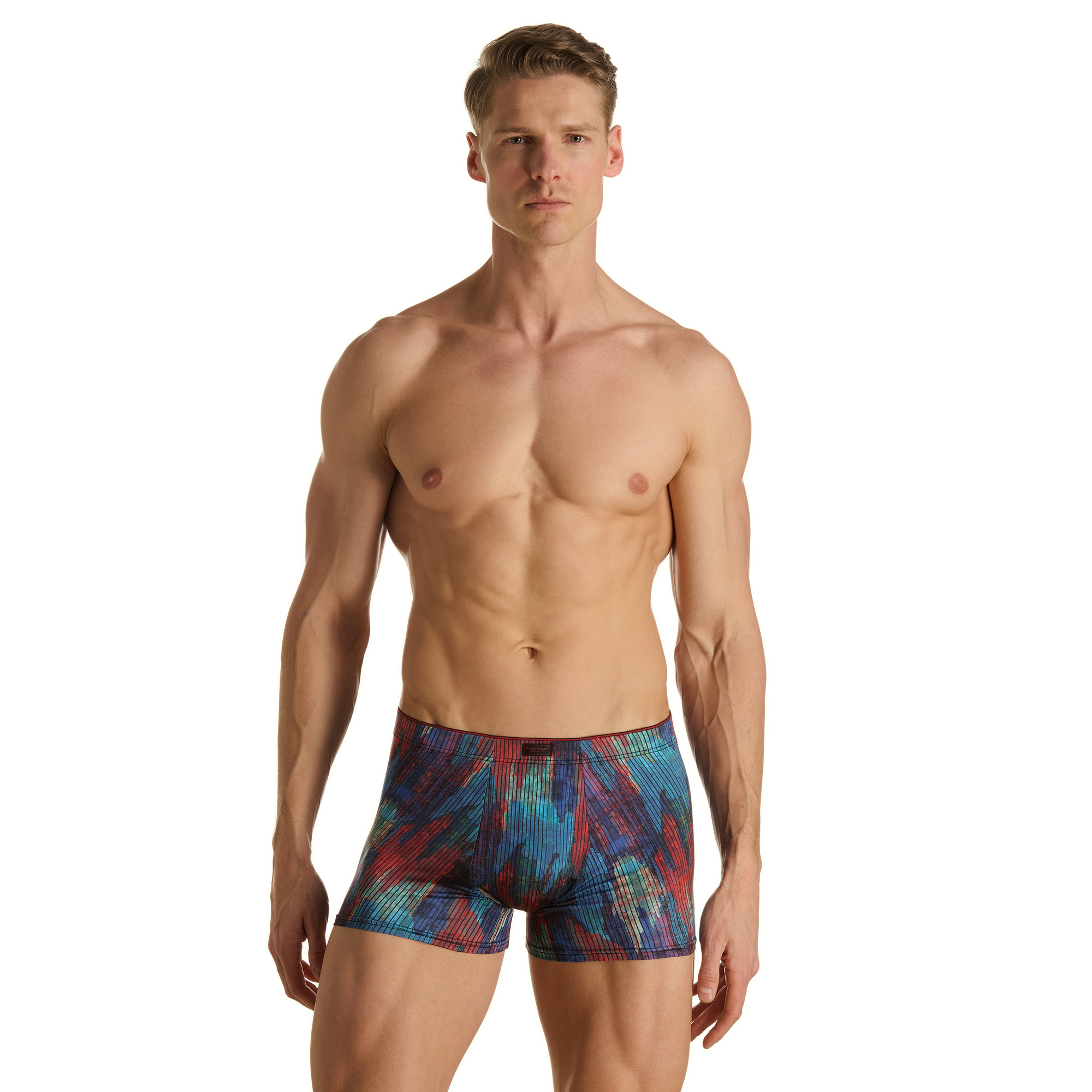 Männerunterhose, Boxer, Bunte Muster, Taillenbund, Slim Fit