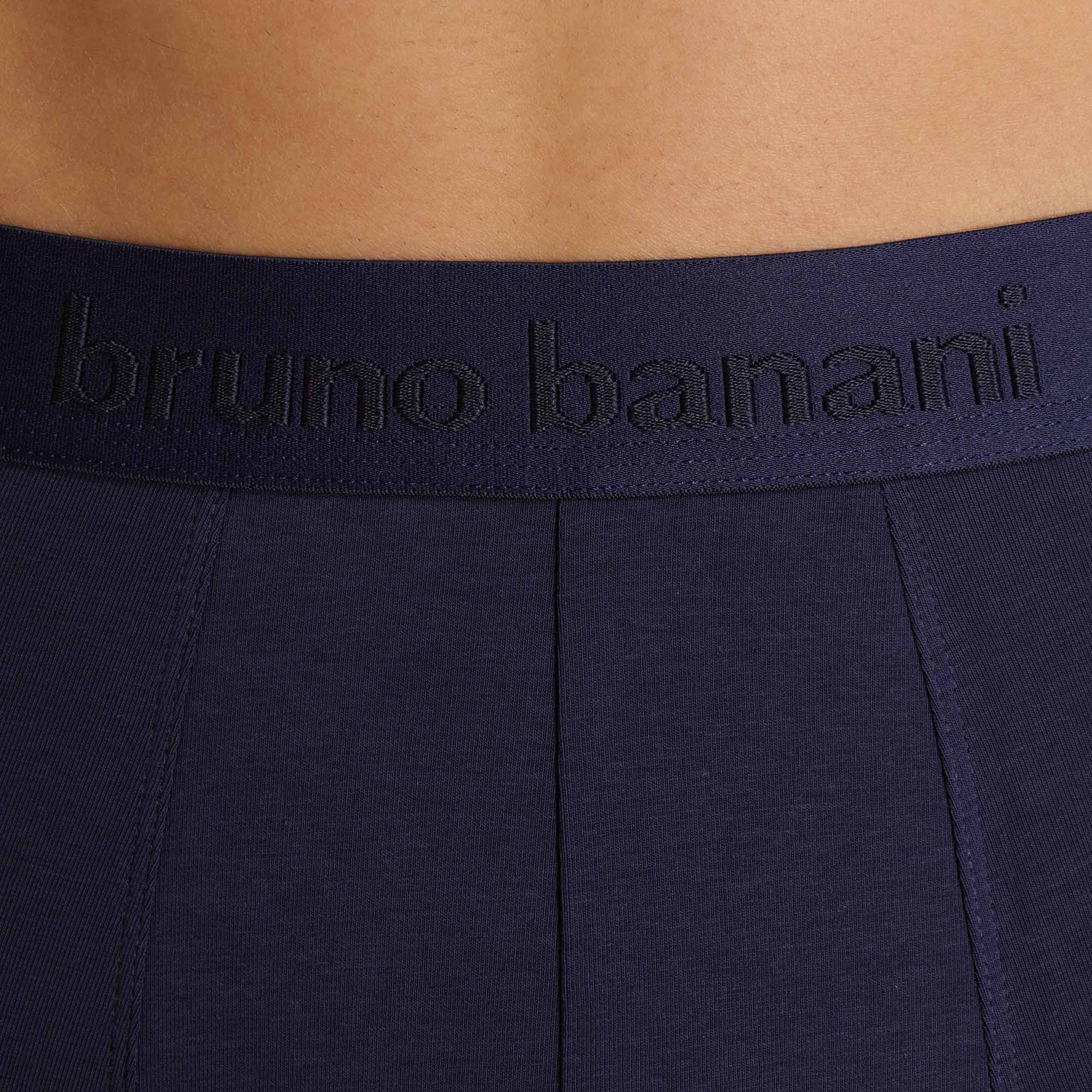 Unterwäsche Bund, marineblau, Strickstoff, elastischer Bund, bruno banani Logo