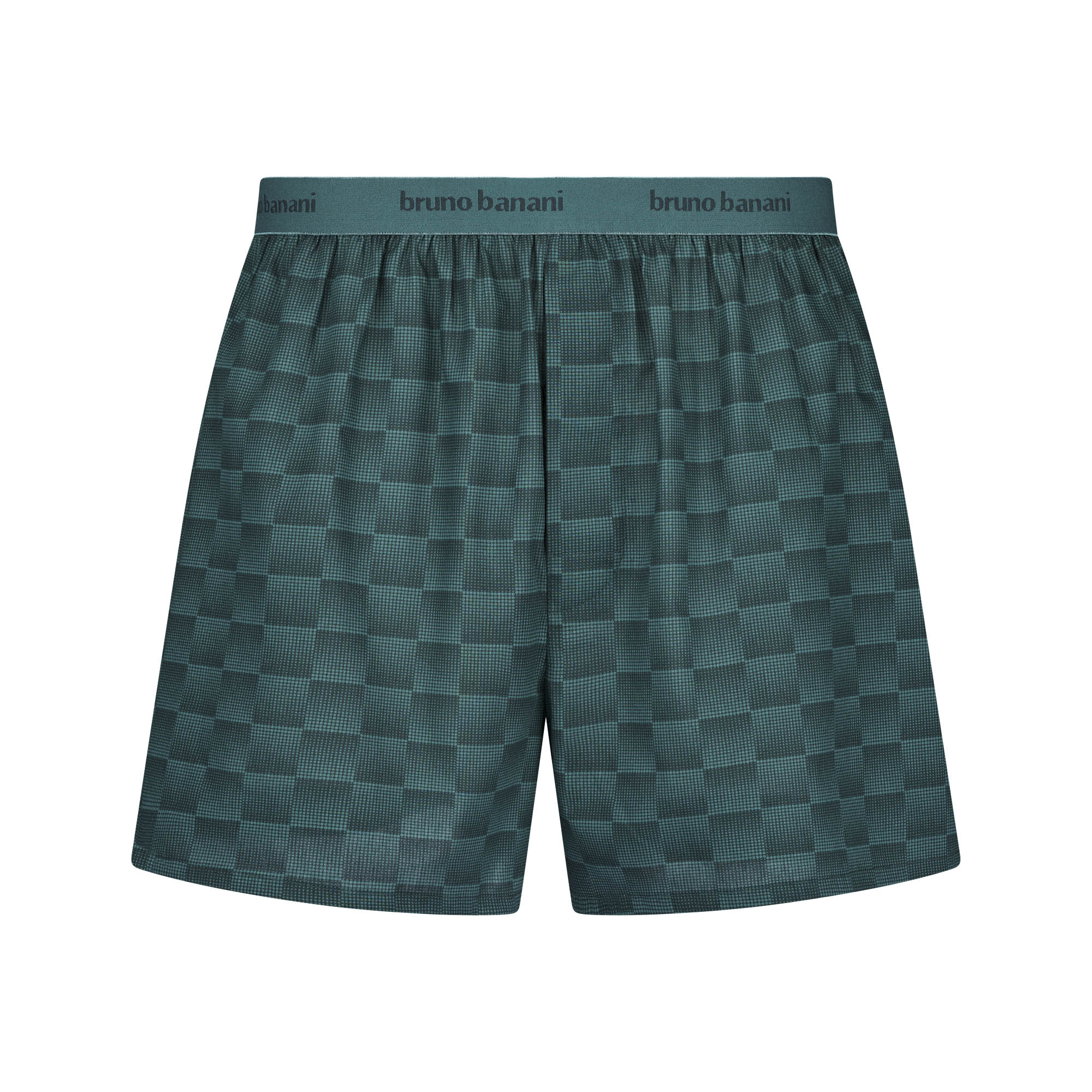 Boxershort Graphic Check Bund aussen