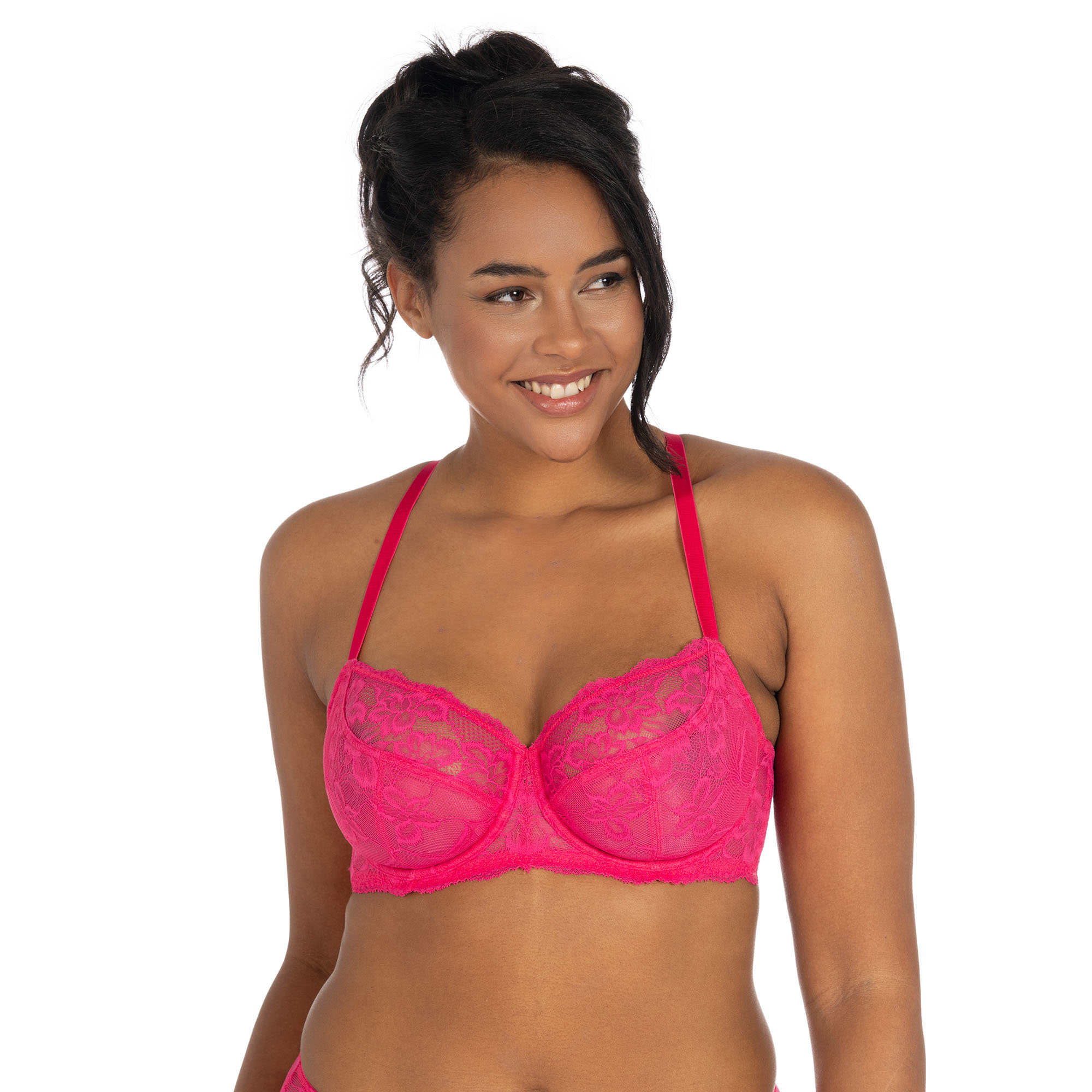 Non Padded Wire Bra Berenice with Lace