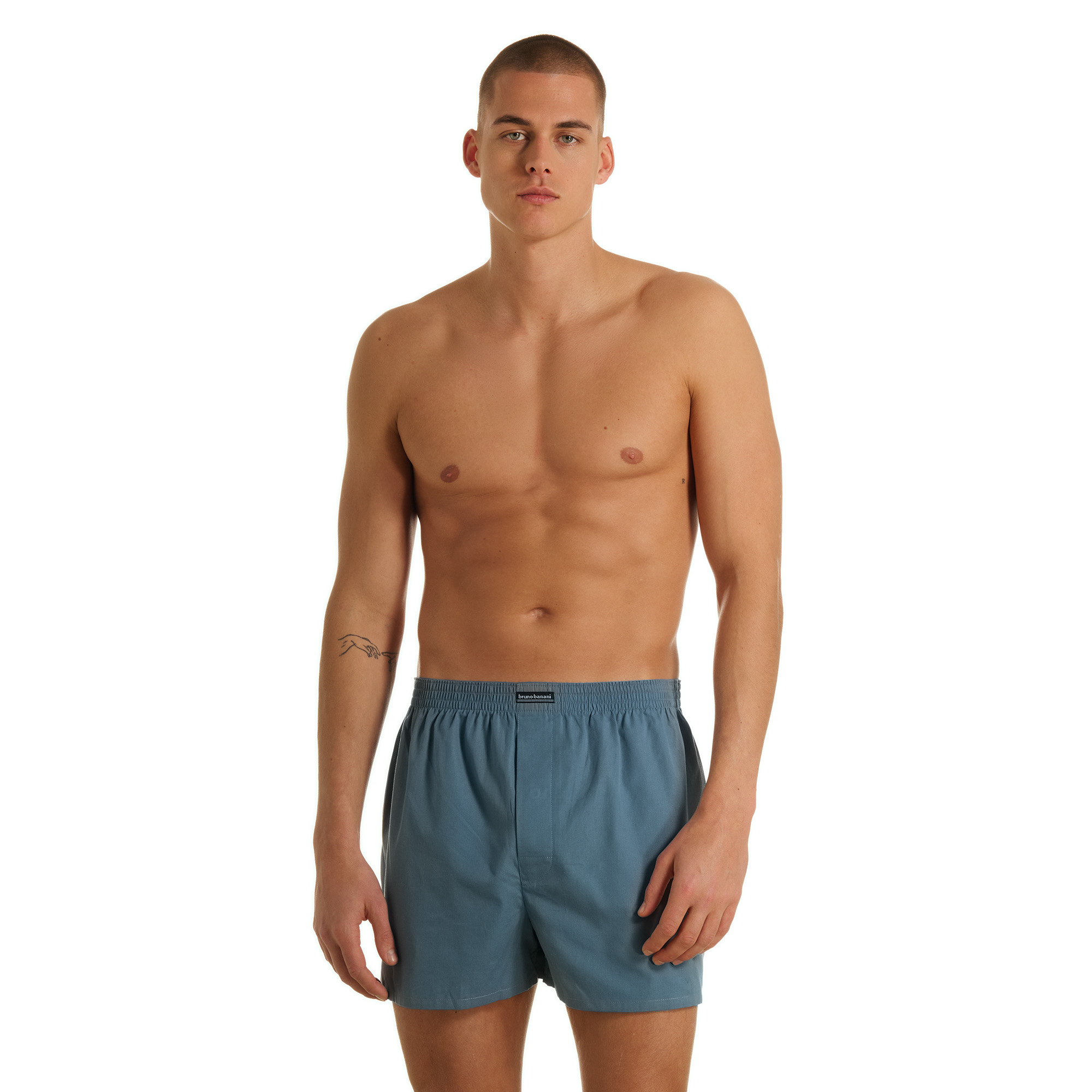 männer-unterhosen, hauptteil- shorts, shorts, hellblau, badeshorts