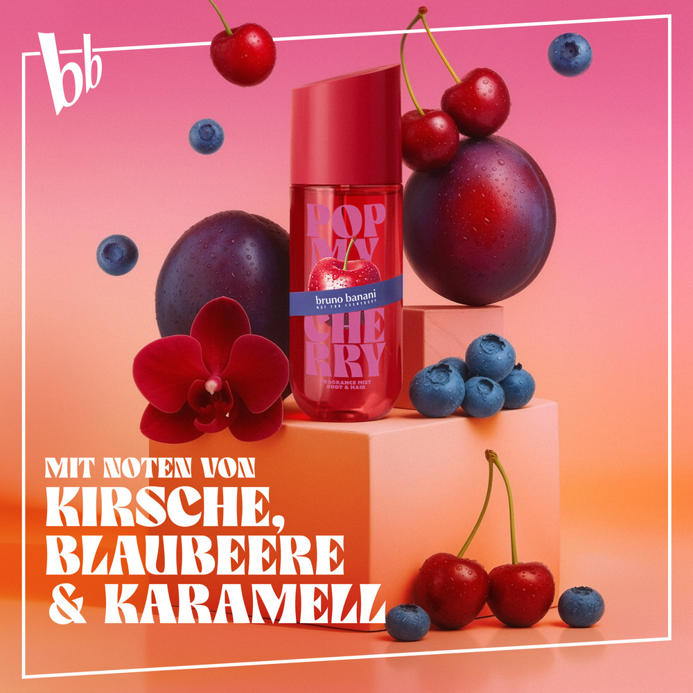 Fragrance Mist, Kirsche, Blaubeeren, Karamell, Flasche
