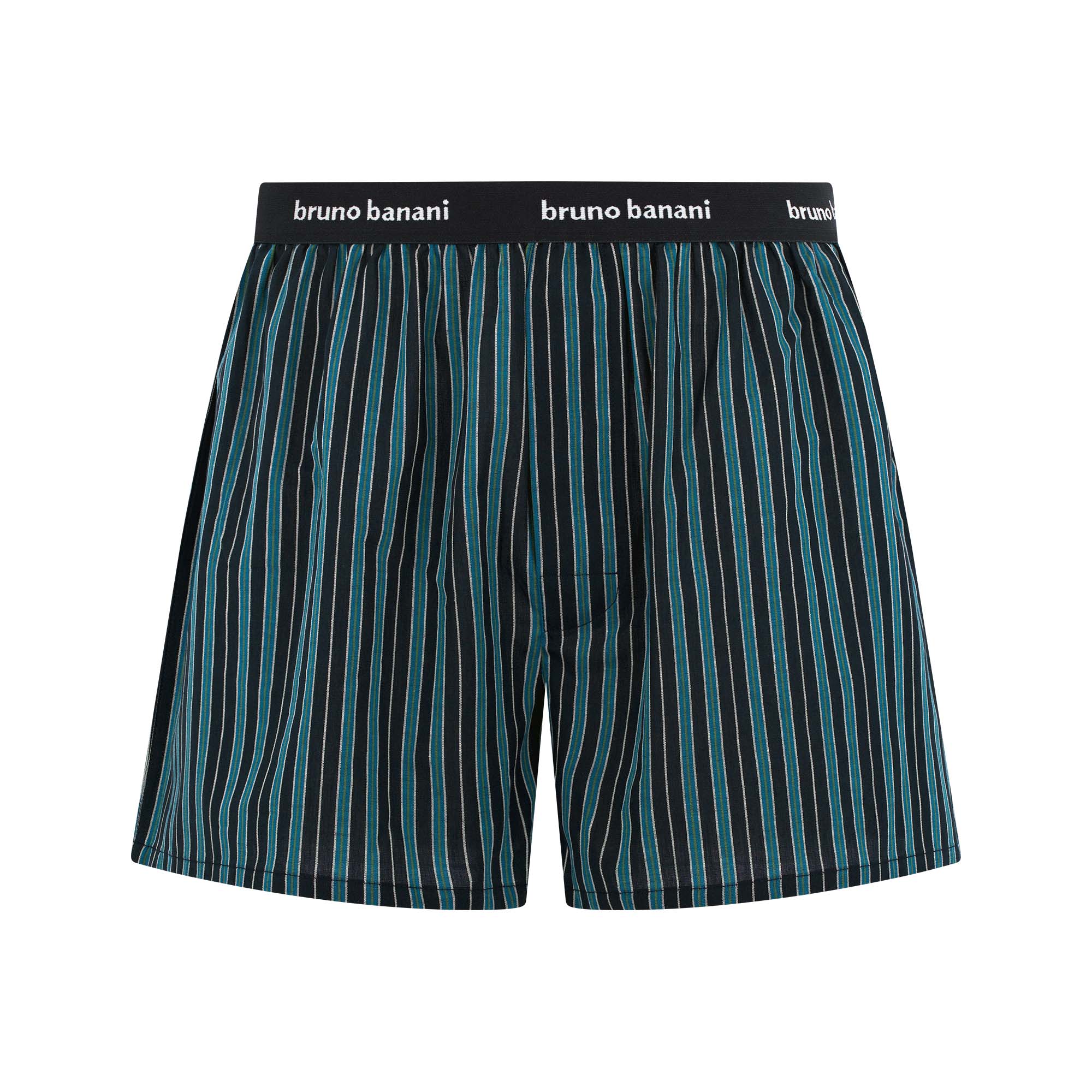 Boxer, Streifen, Gestreifte Short, Gewebtes Gewebe, Elastischer Bund
