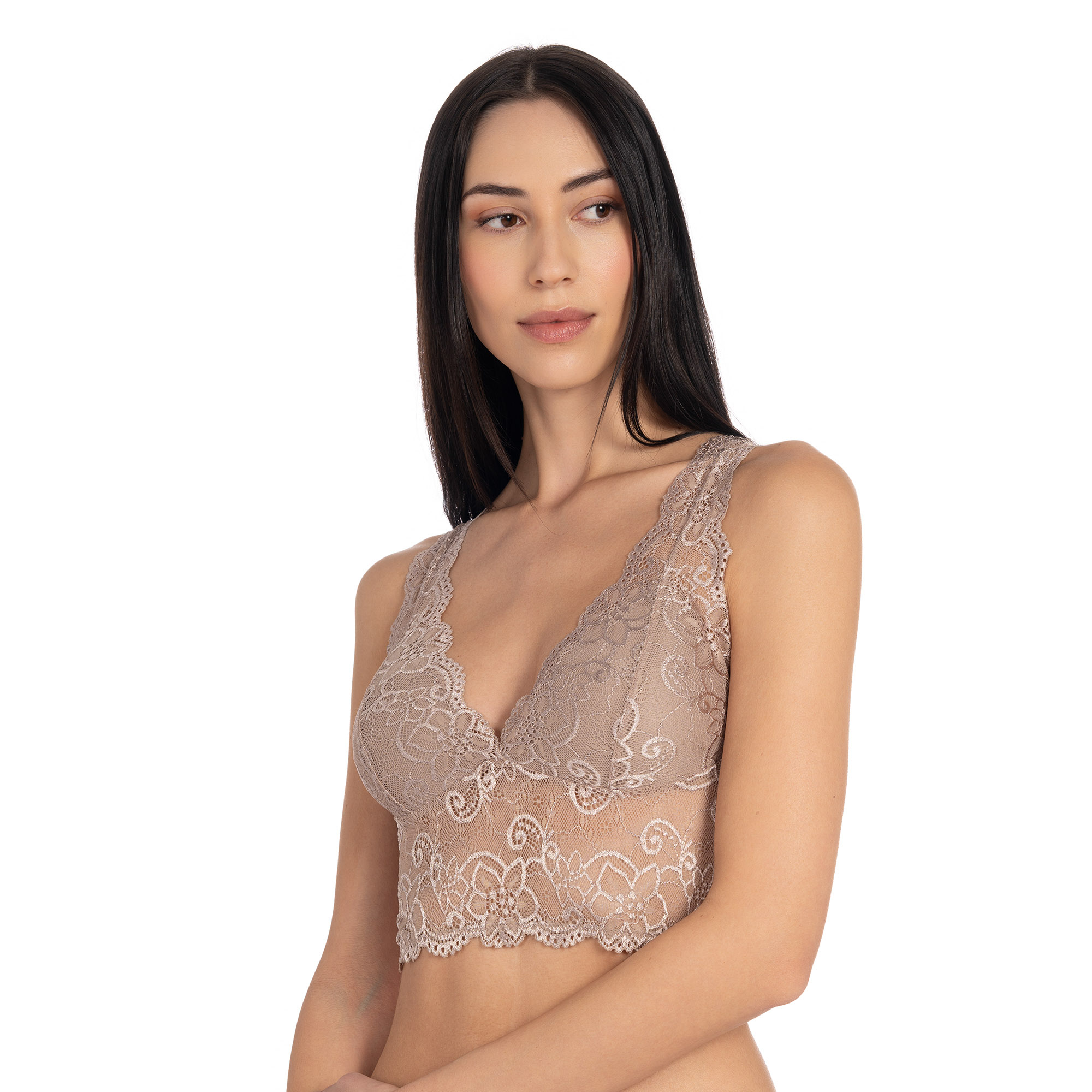 Bustier Lacy BH, Dessous, Unterwäsche, Person, Frau
