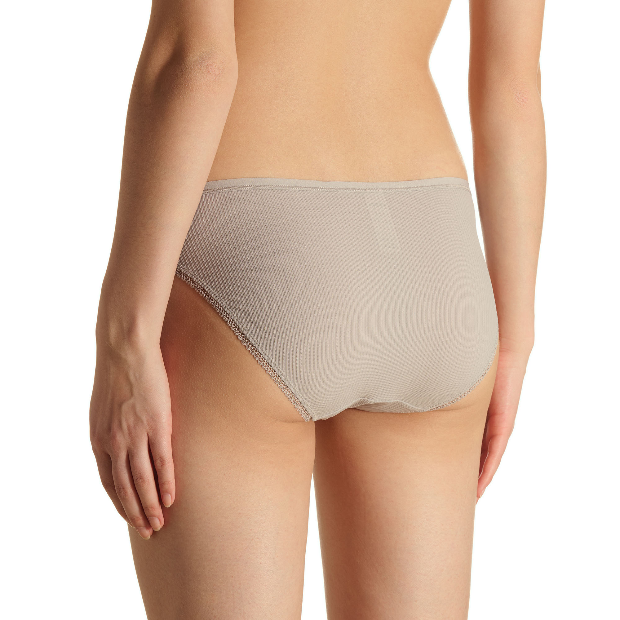 Schlüpfer, Unterwäsche, Beige, Rippstruktur, Beigenischer?