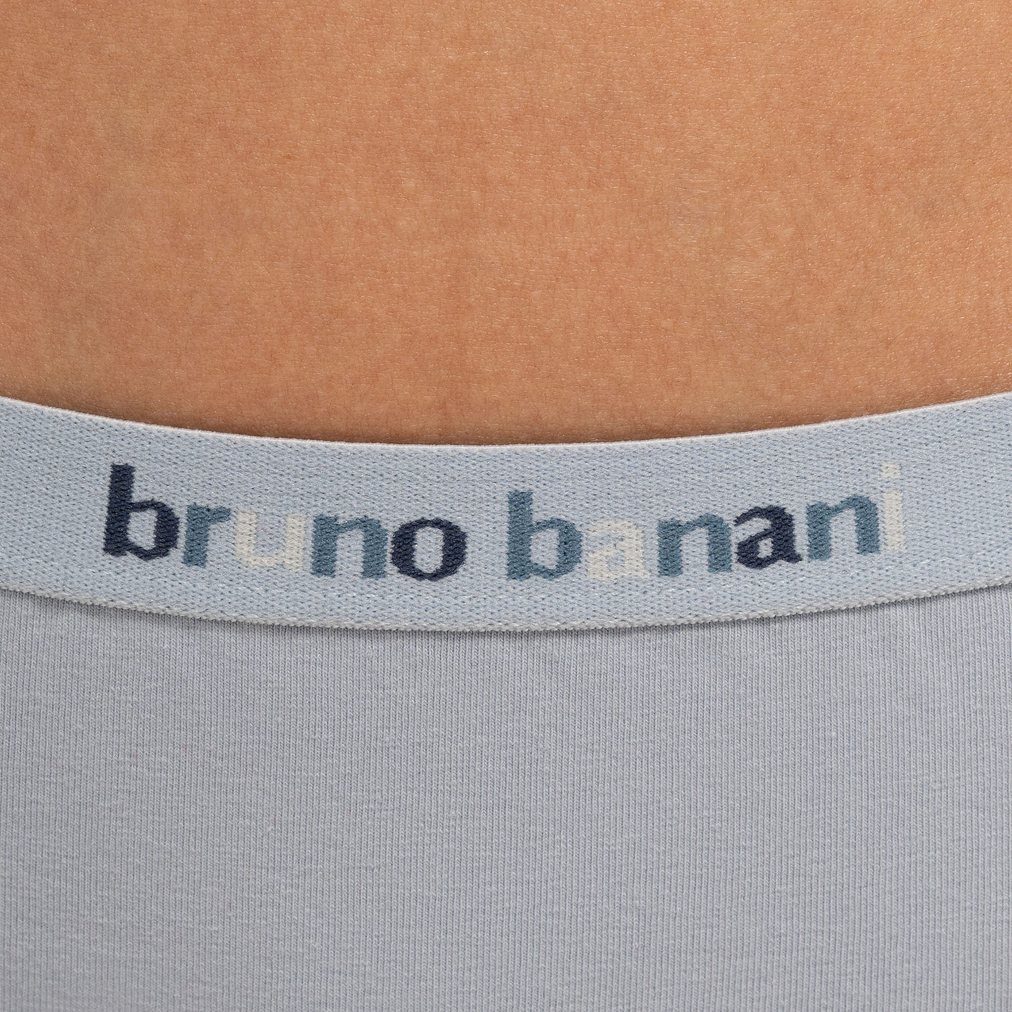 T-Shirt, Halsband?, Crewneck, Logo-Text, Hellblau