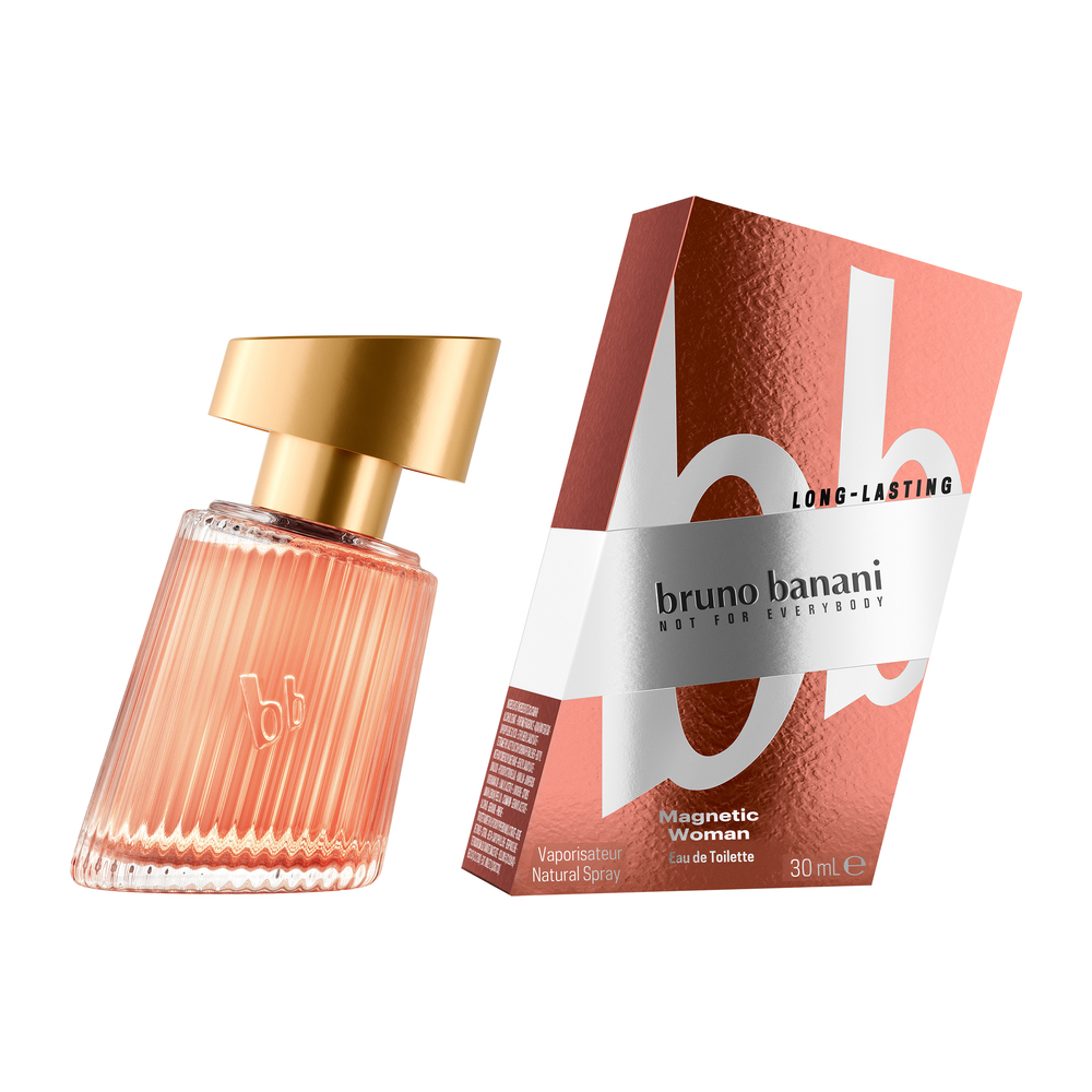 parfum, eau de toilette, flakon, rosa, magnetic woman