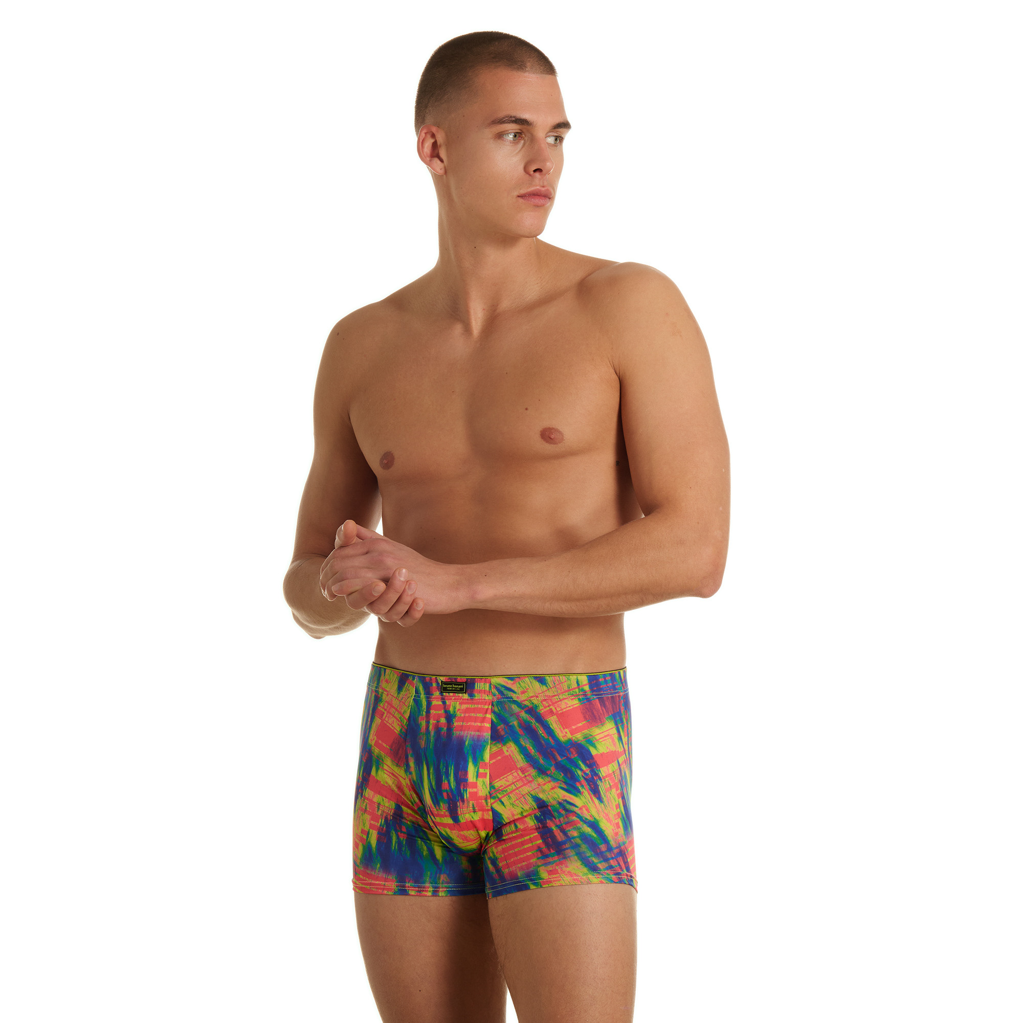 Männerunterhose, Boxer, Multicolor, Muster, Stoffanteil?