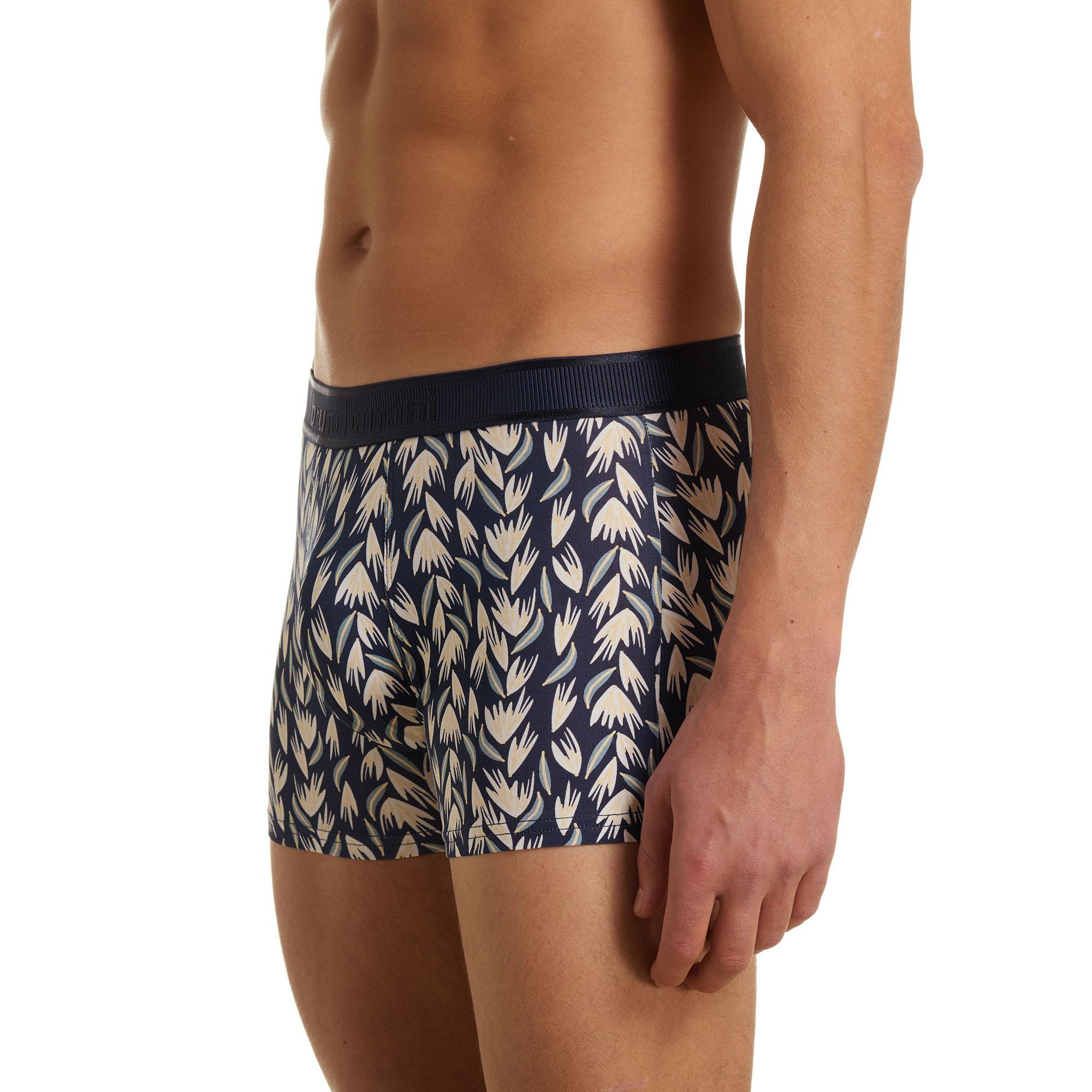 Boxershorts, Muster, Navy, Unterwäsche, Pattern