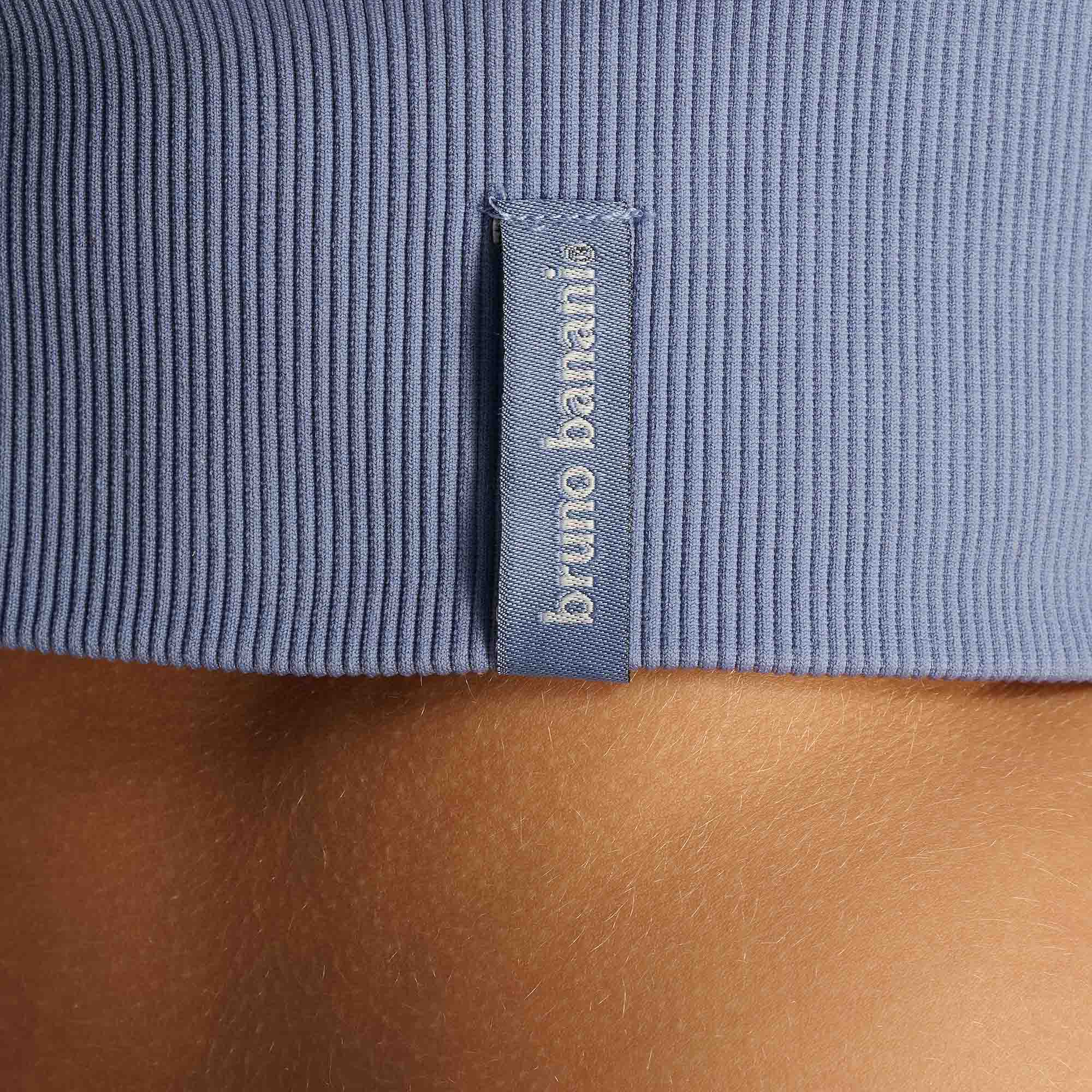 Rippstrick, Kordel, Label, Navy, Produktetikett