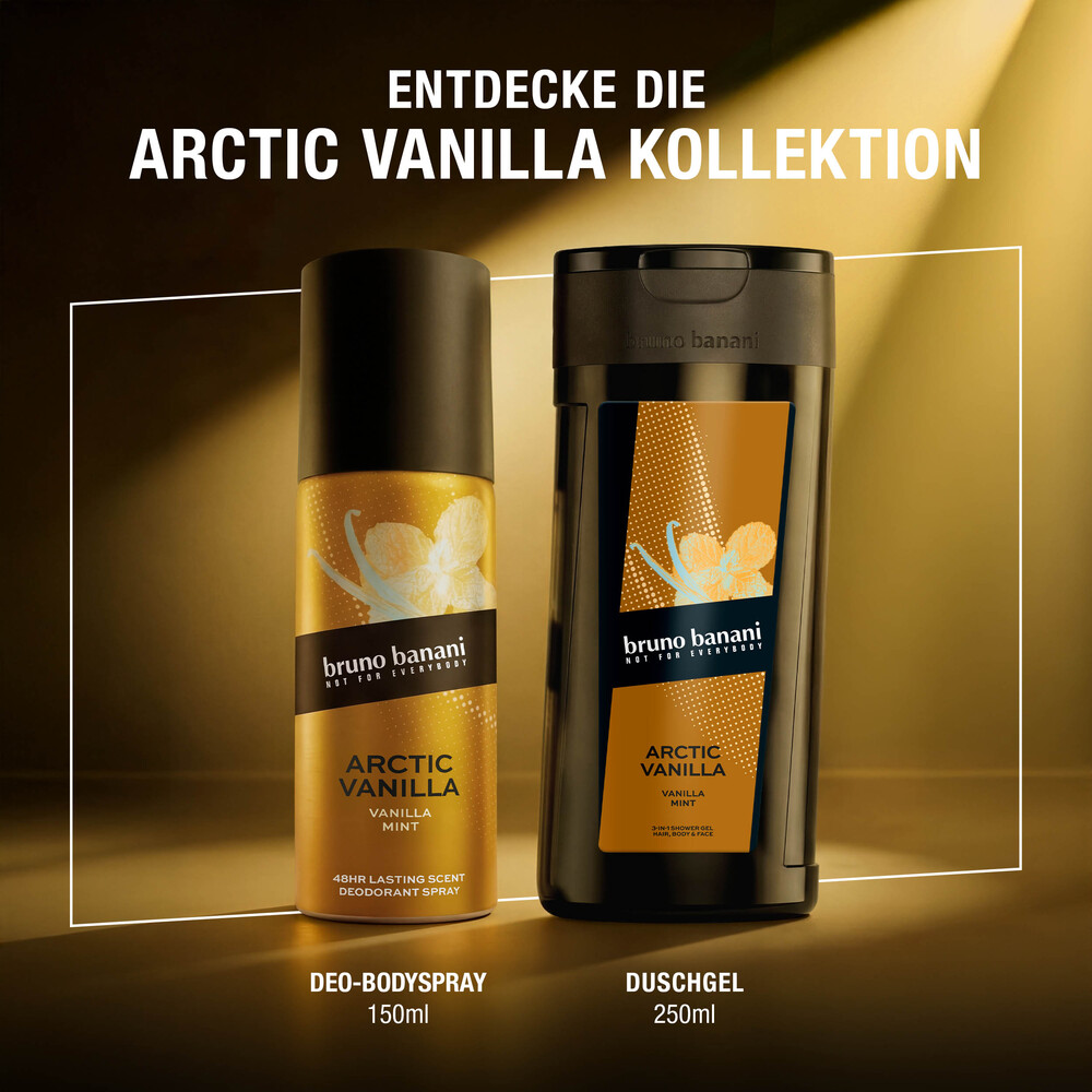 Arctic Vanilla, Deodorant Spray, Duschgel, Vanille, Mint, Deodorant Spr?, Arctic Vanilla, Vanilla Mint, Body Spray, Duschgel