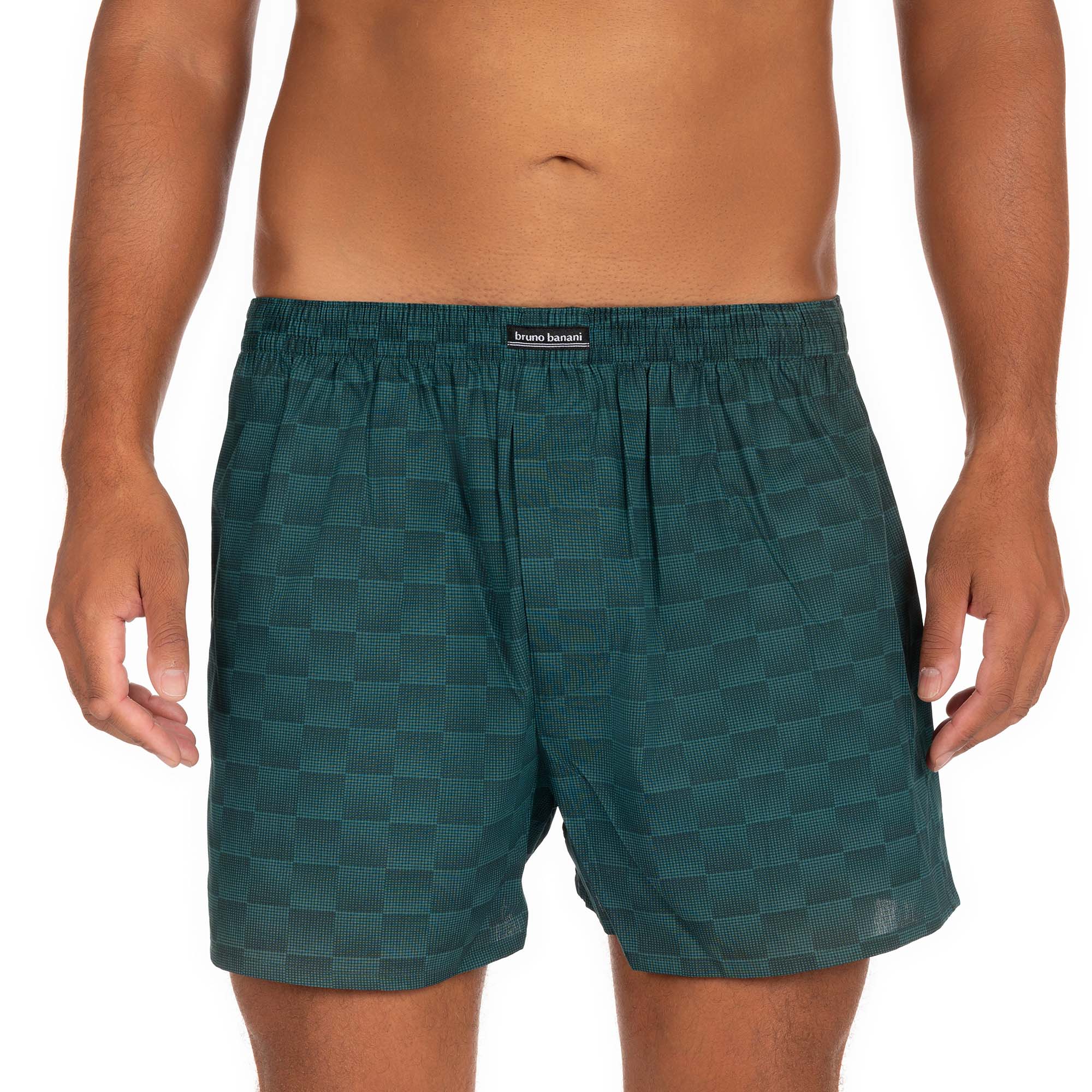 Boxershort Graphic Check Bund innen