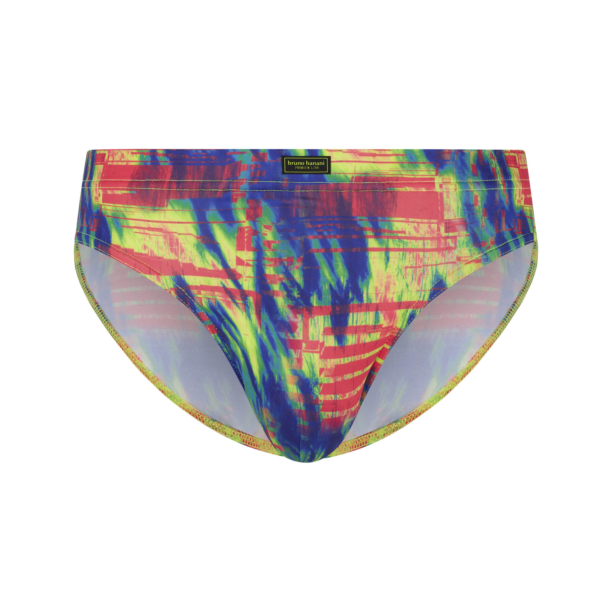 Bikini, Herrenbadehose, Multicolor, Tiefschnitt, Seitenlinien-Design
