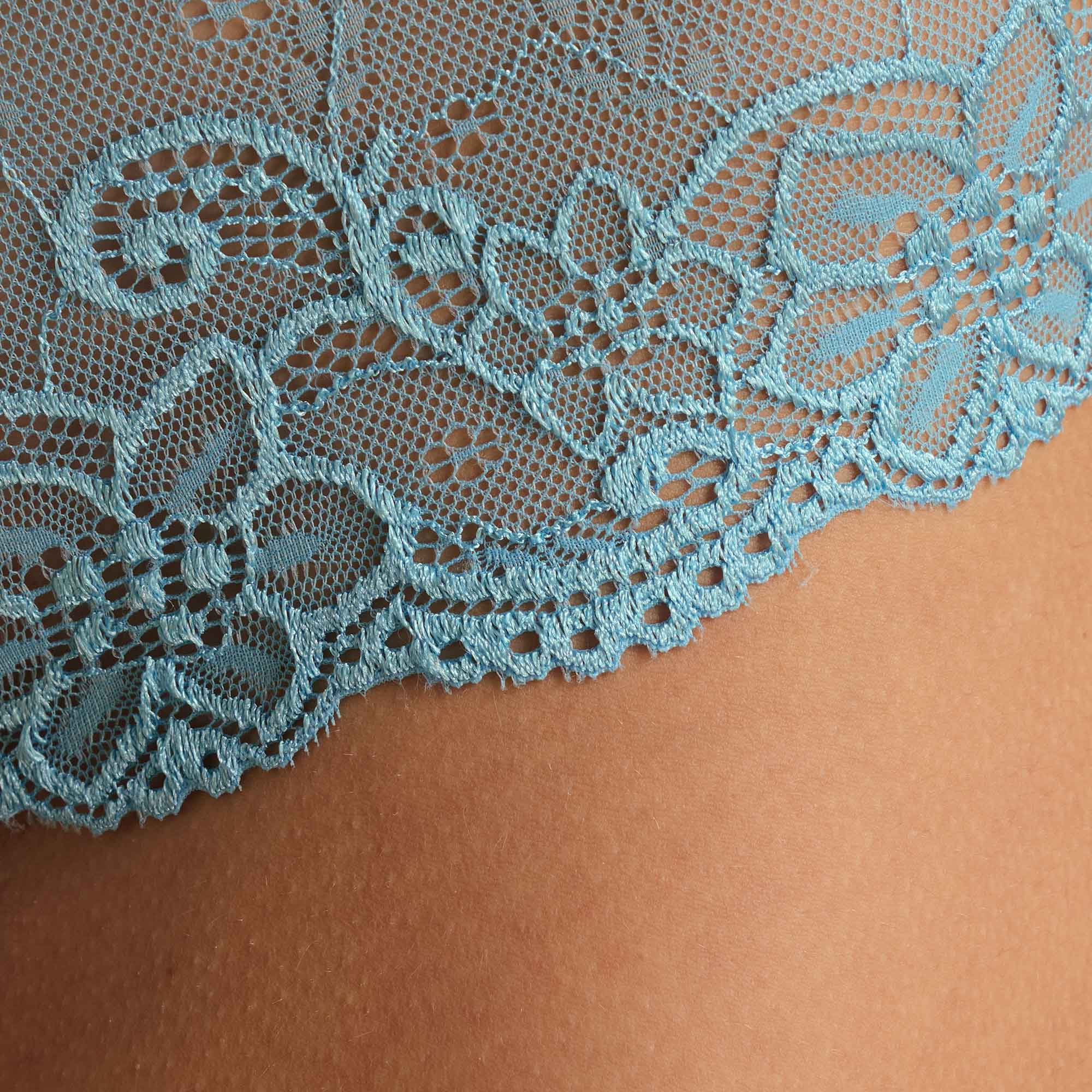 Spitze, Spitzenband, Blau, gemustertes Gewebe, Durchsichtiges Material