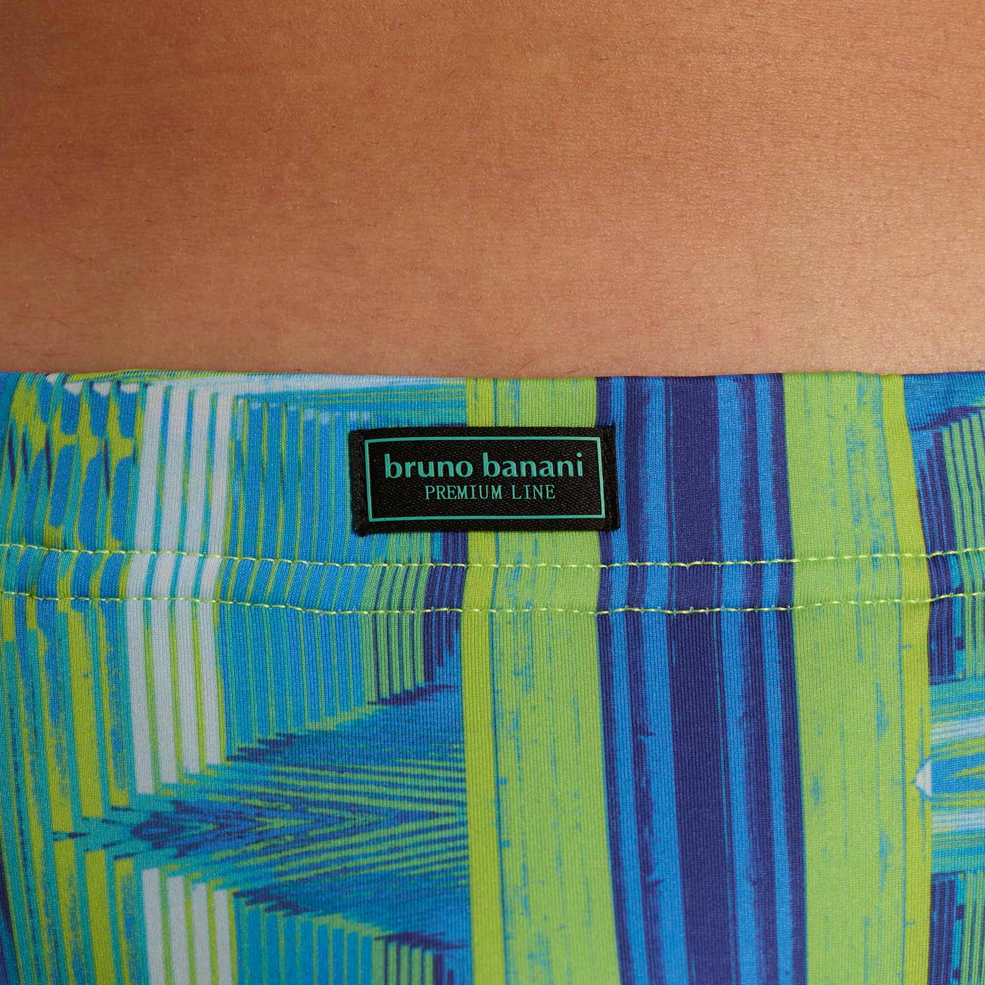 Brand label, Textile pattern, Colorful stripes, Fabric tag, Premium line